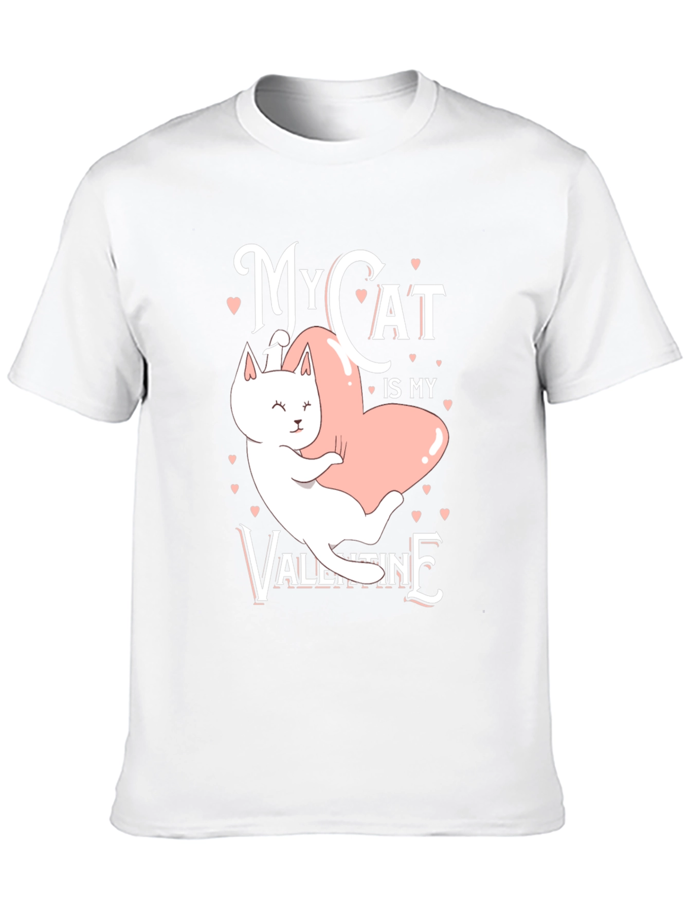 My Cat is My Valentine T-Shirt