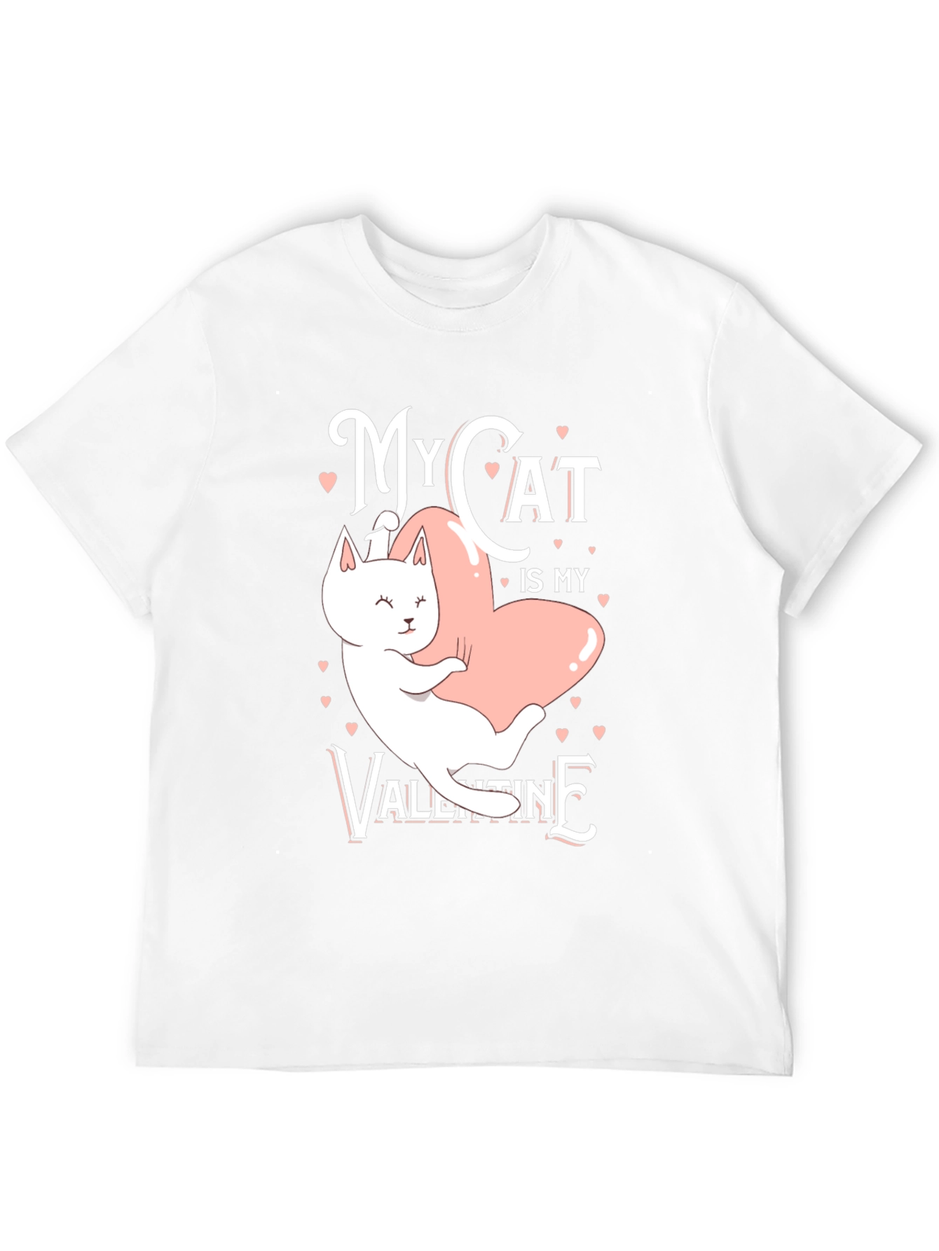 My Cat is My Valentine T-Shirt