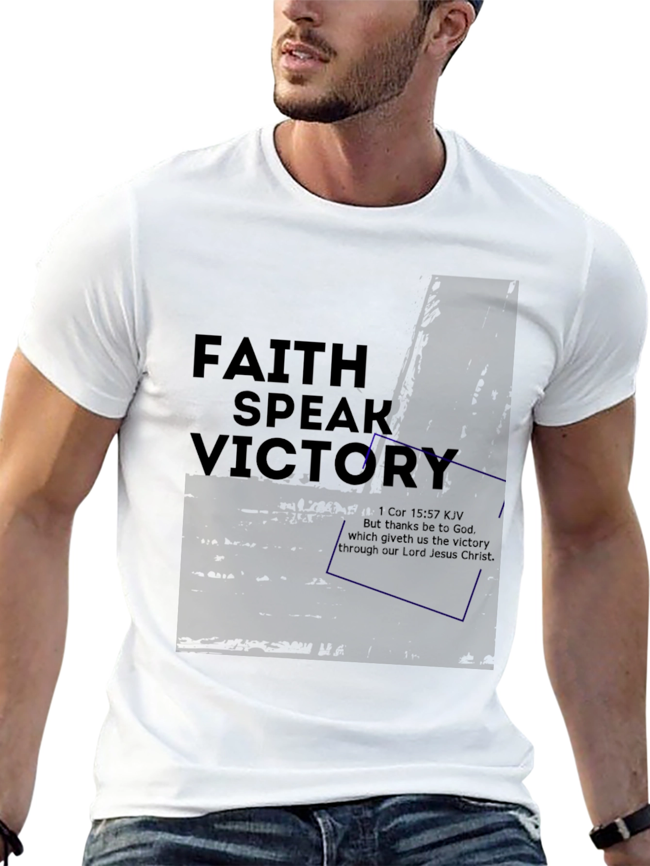Faith Speak Victory T-Shirt - Christian Apparel