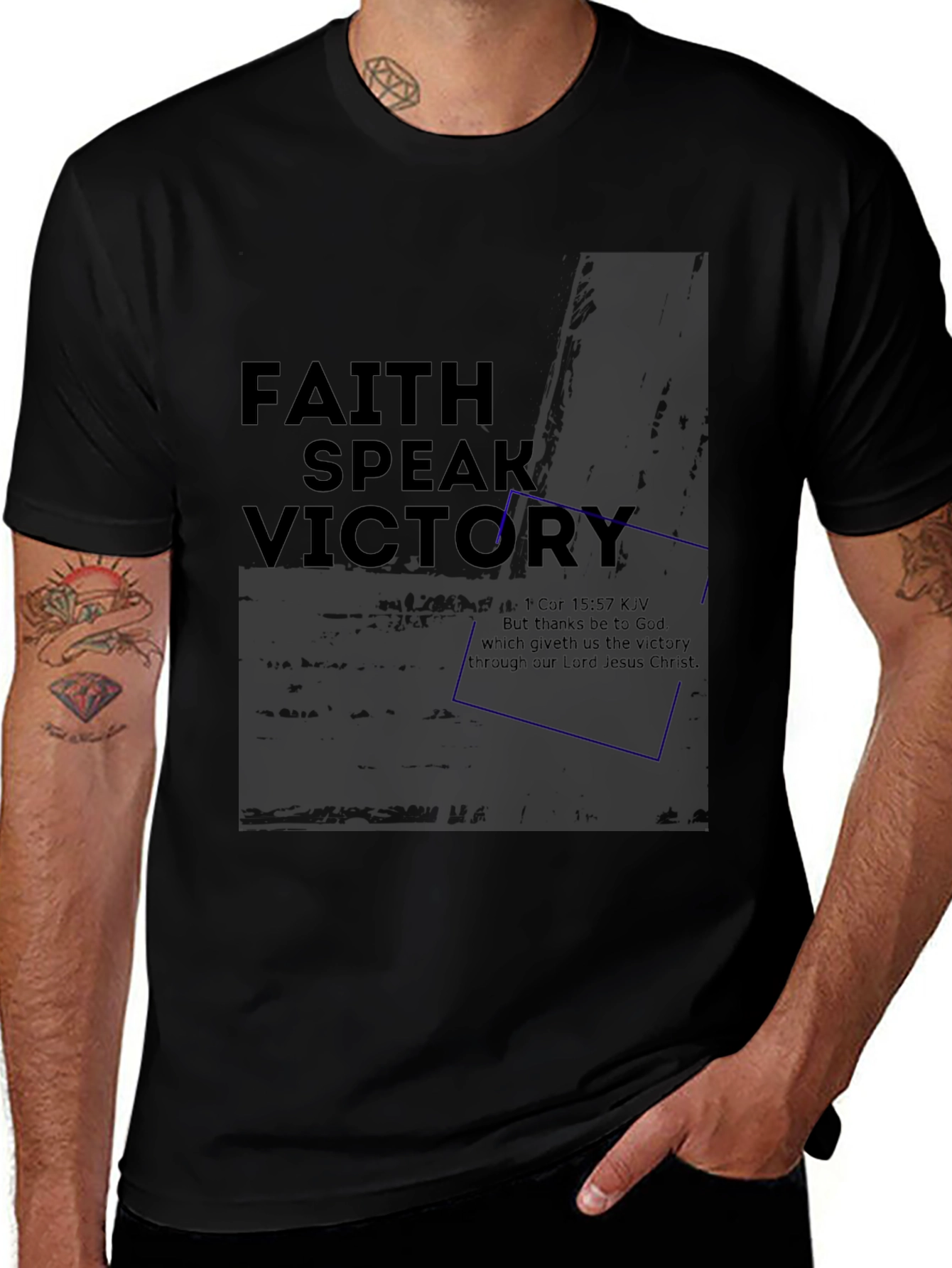 Faith Speak Victory T-Shirt - Christian Apparel