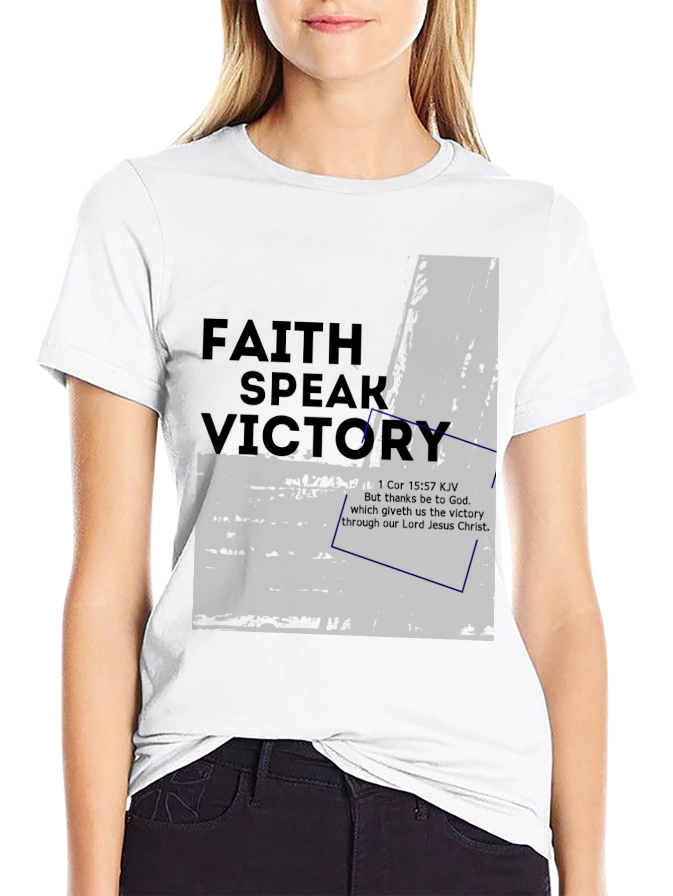 Faith Speak Victory T-Shirt - Christian Apparel