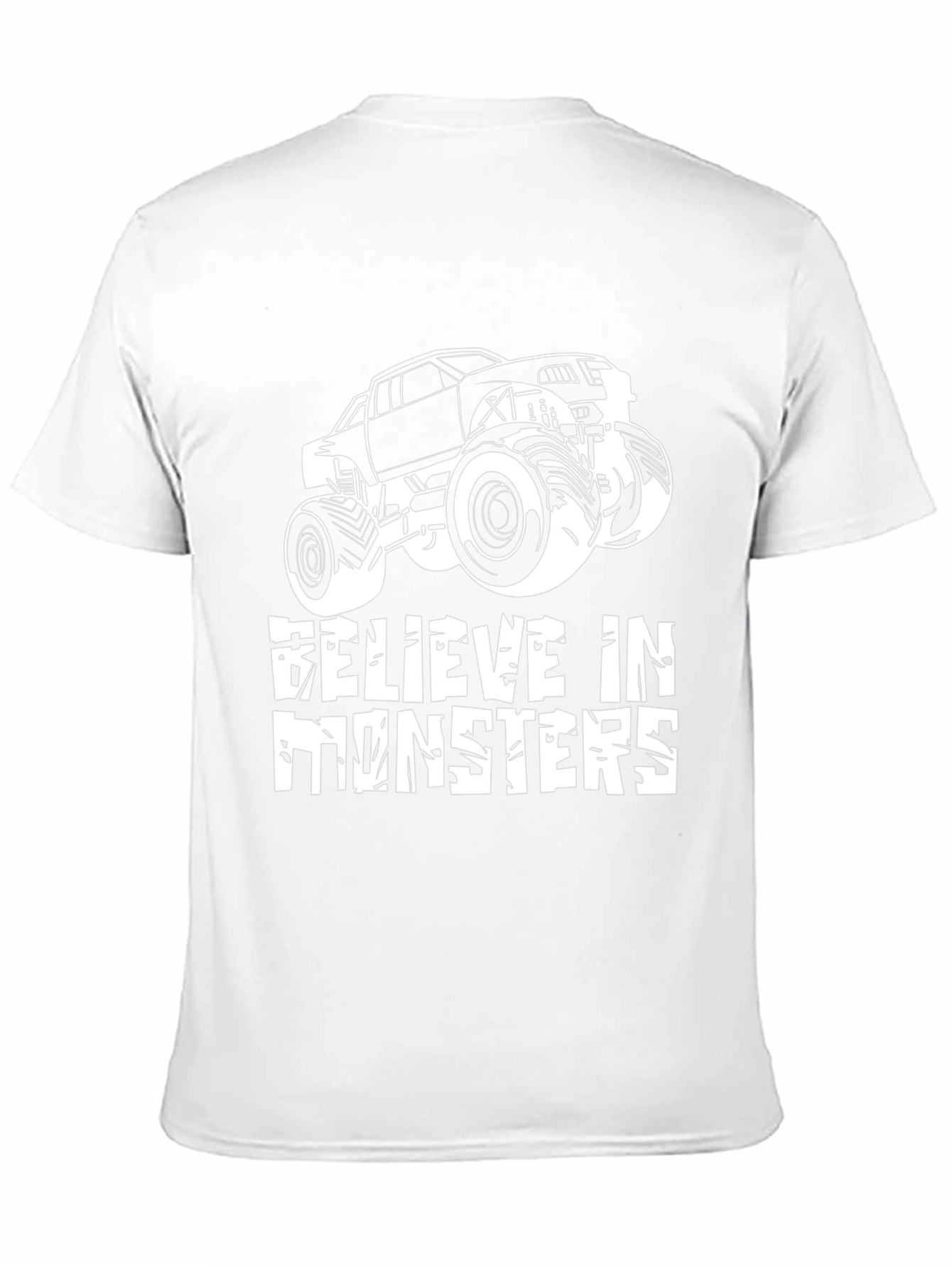 Believe in Monsters T-Shirt - Monster Truck Tee
