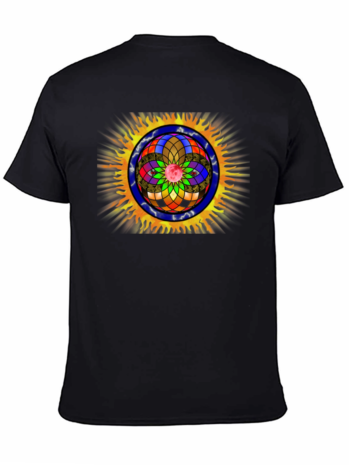 Eye Mandala Graphic T-Shirt - Unique Design