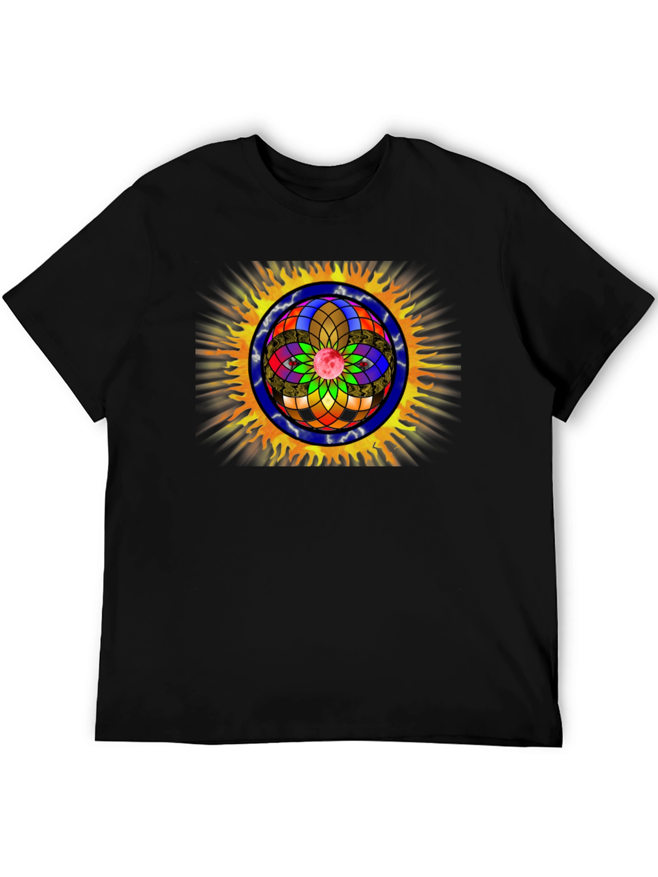 Eye Mandala Graphic T-Shirt - Unique Design