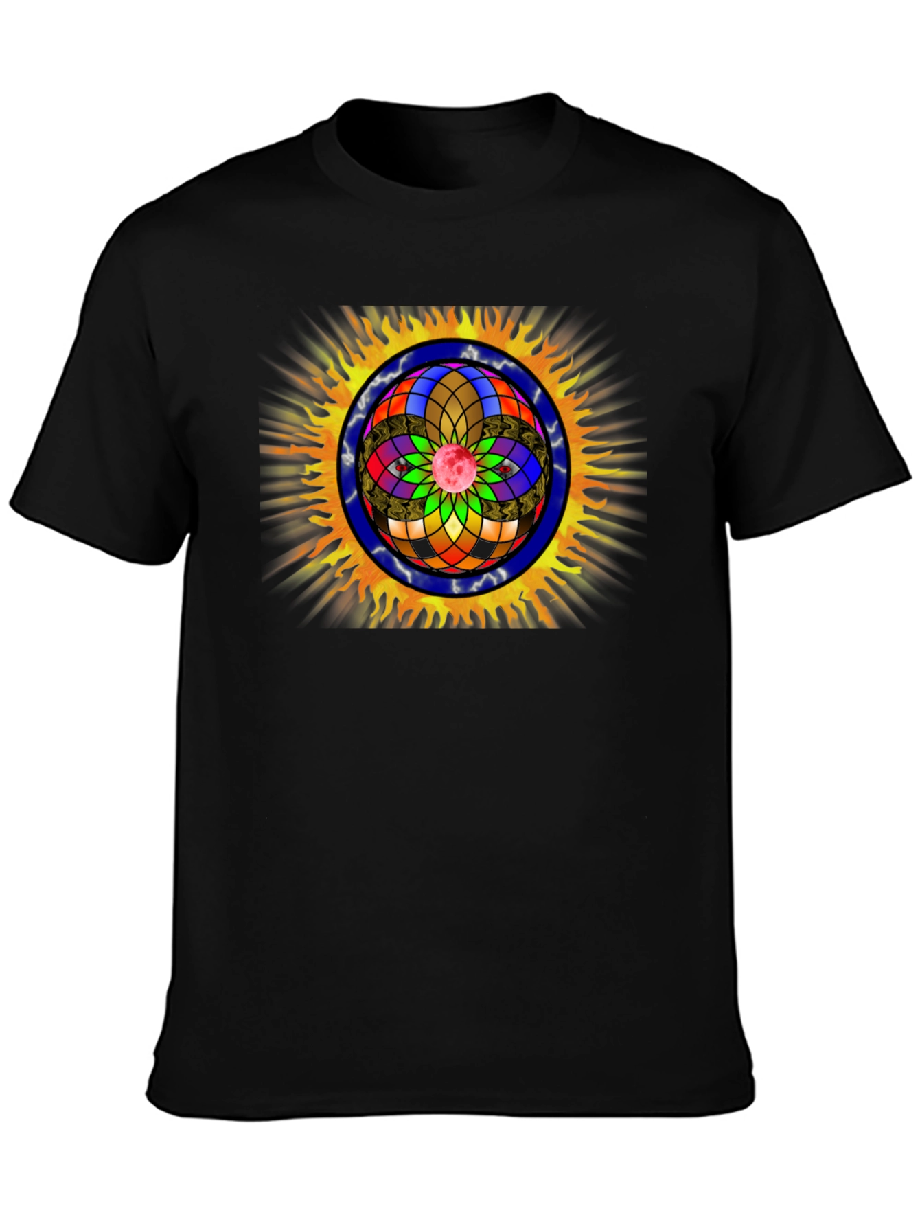 Eye Mandala Graphic T-Shirt - Unique Design