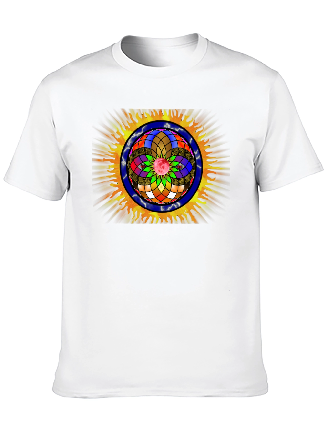 Eye Mandala Graphic T-Shirt - Unique Design