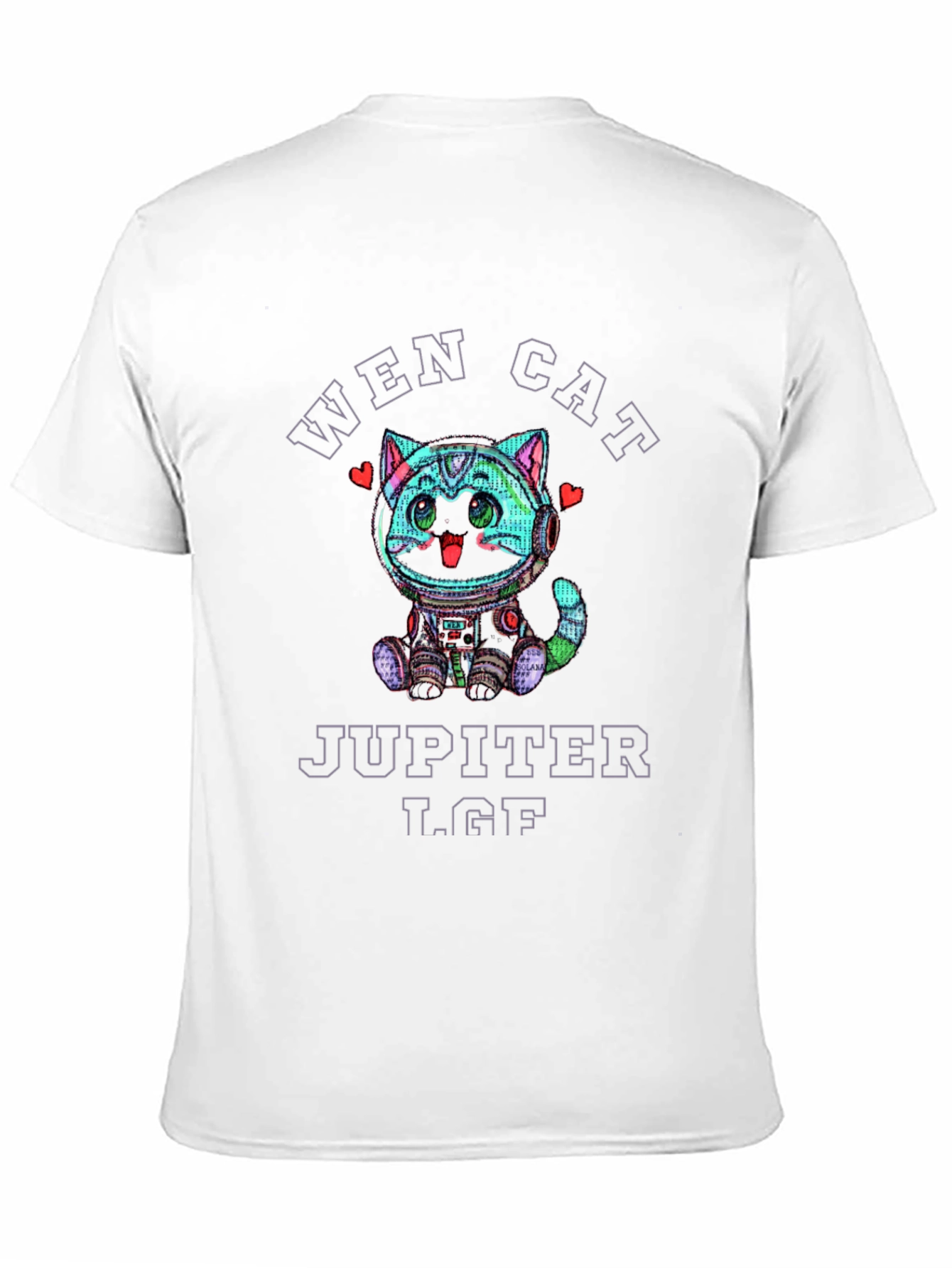 Wen Cat Jupiter LGF Black T-Shirt