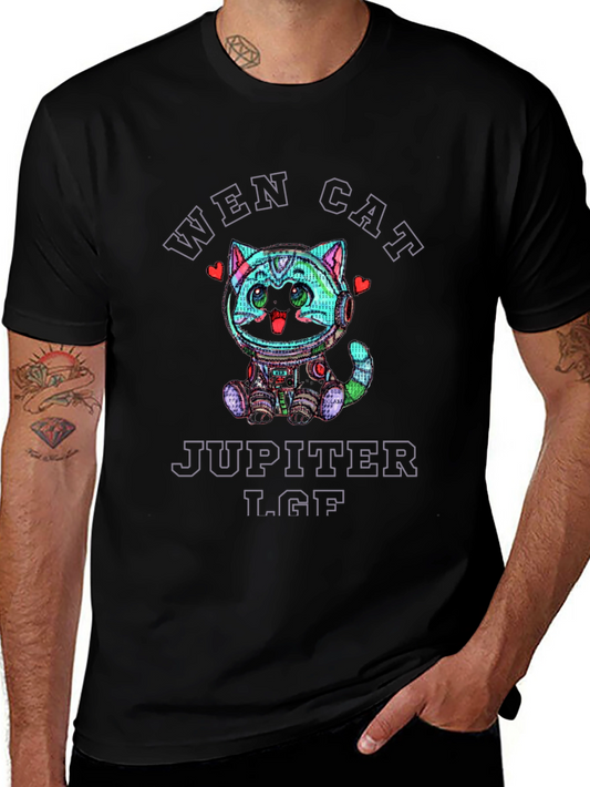 Wen Cat Jupiter LGF Black T-Shirt
