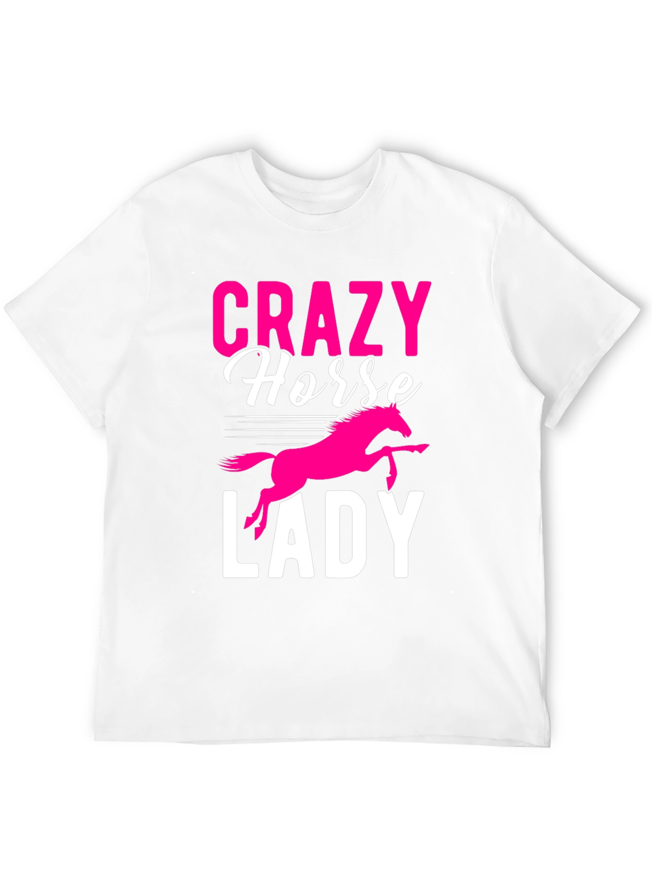 Crazy Horse Lady T-Shirt - Equestrian Apparel