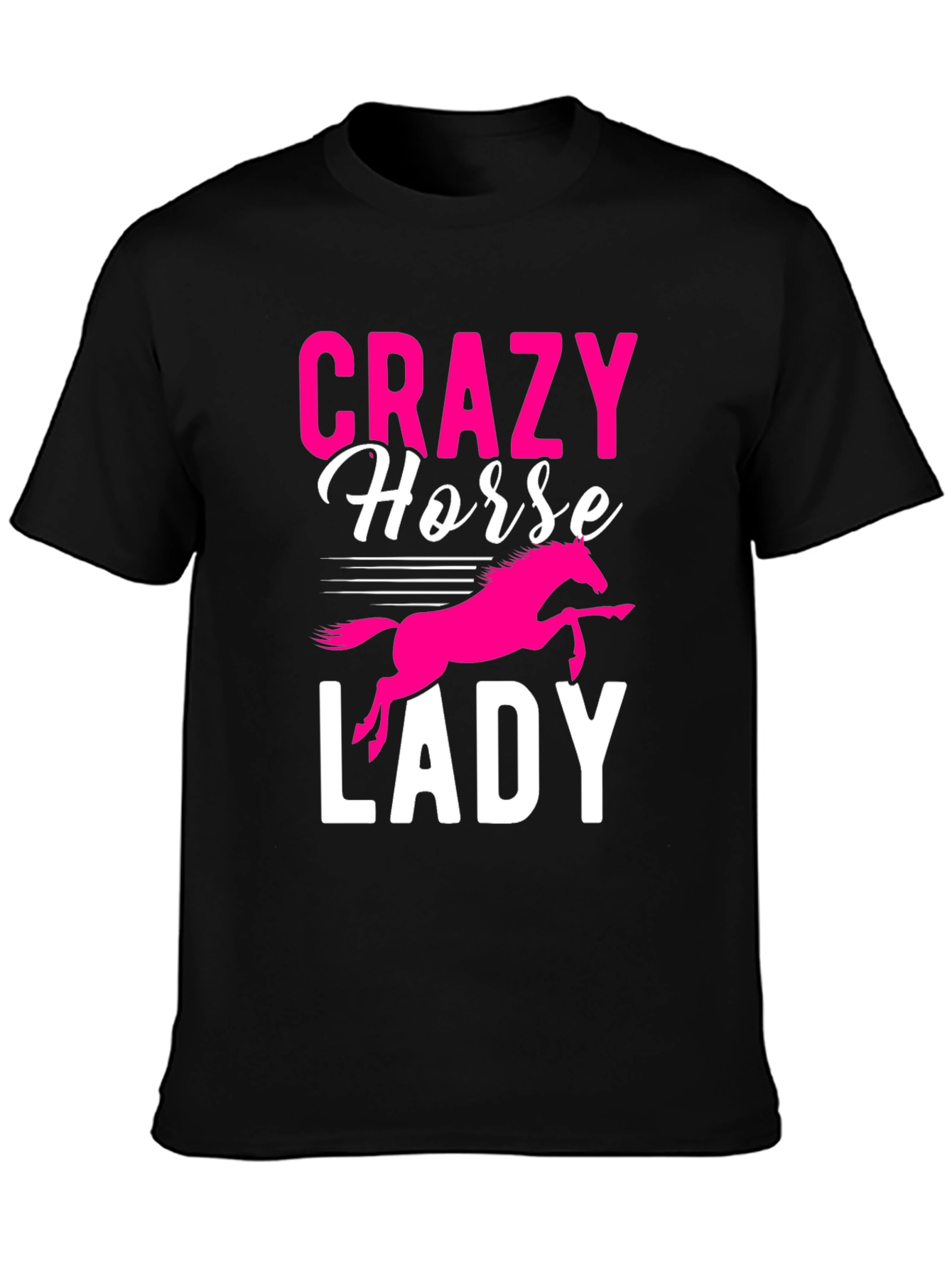 Crazy Horse Lady T-Shirt - Equestrian Apparel