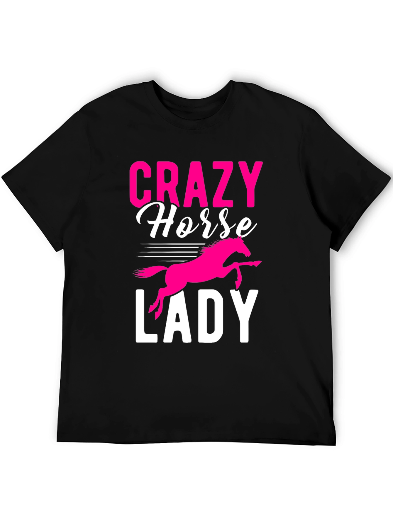 Crazy Horse Lady T-Shirt - Equestrian Apparel