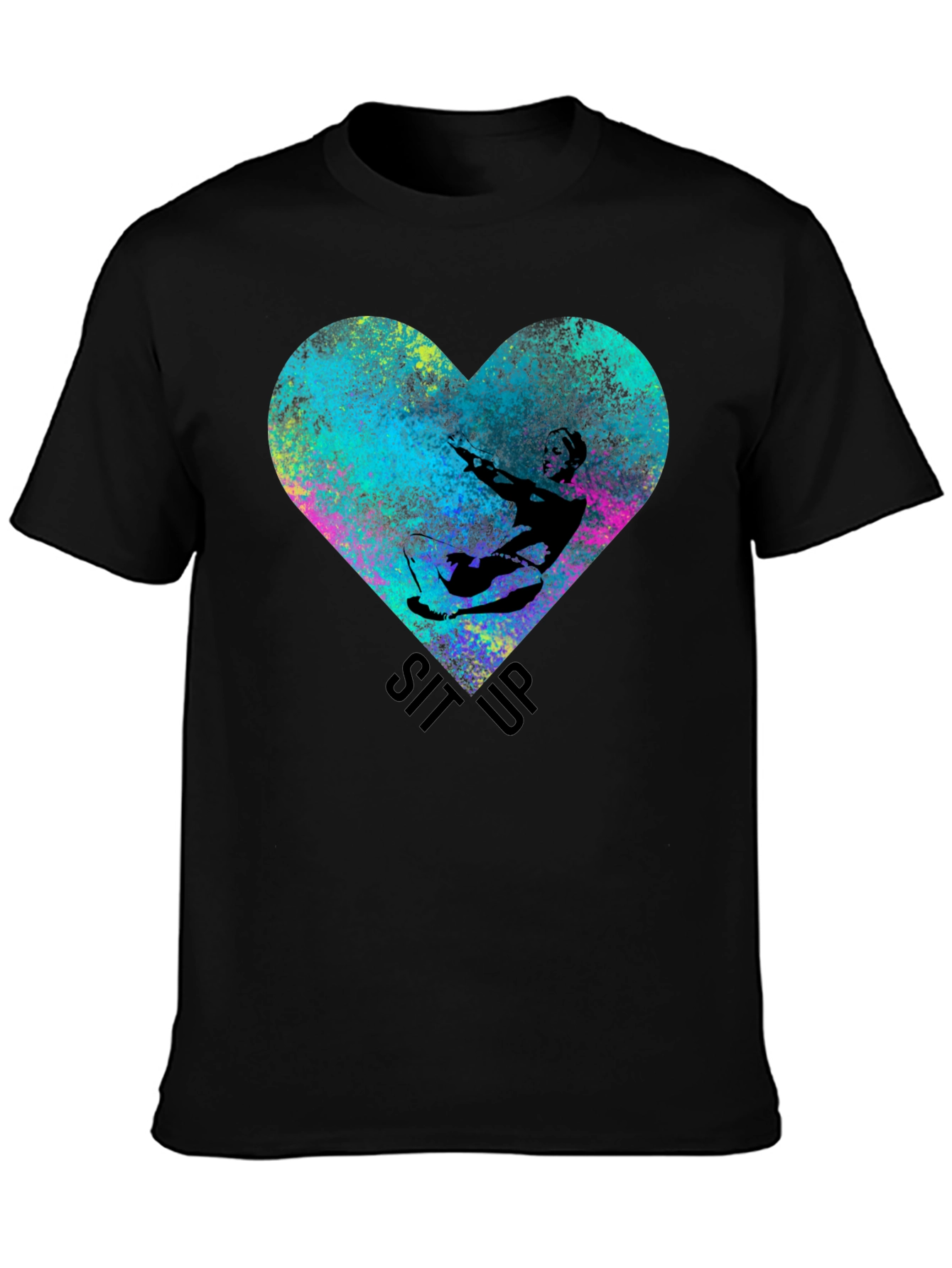 Sit Up Heart Graphic T-Shirt