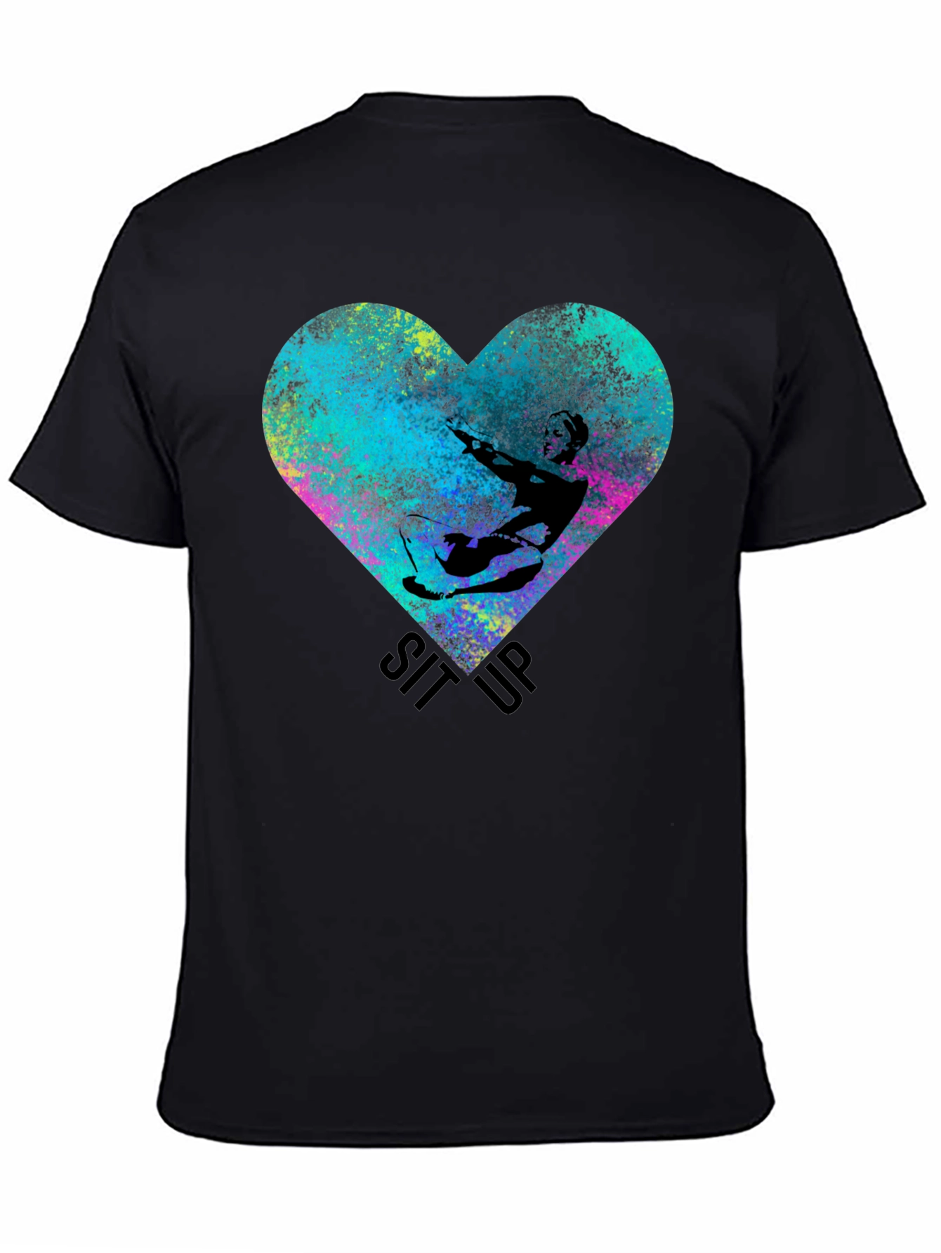 Sit Up Heart Graphic T-Shirt