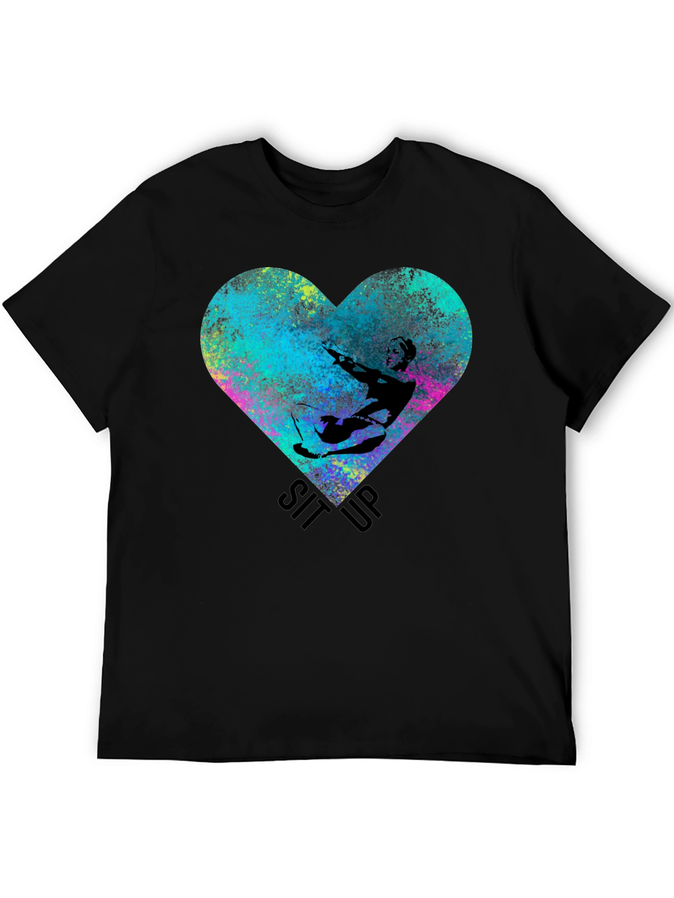 Sit Up Heart Graphic T-Shirt