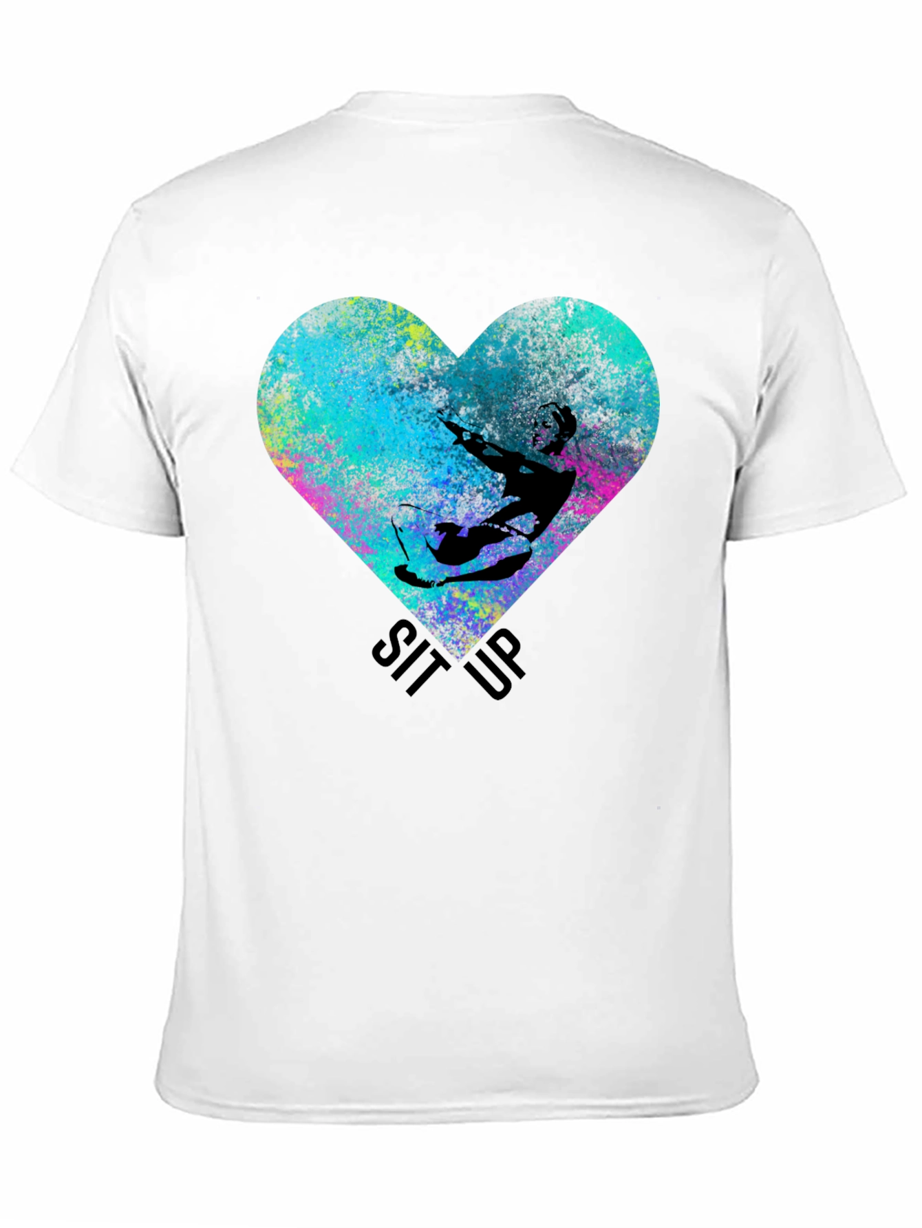 Sit Up Heart Graphic T-Shirt