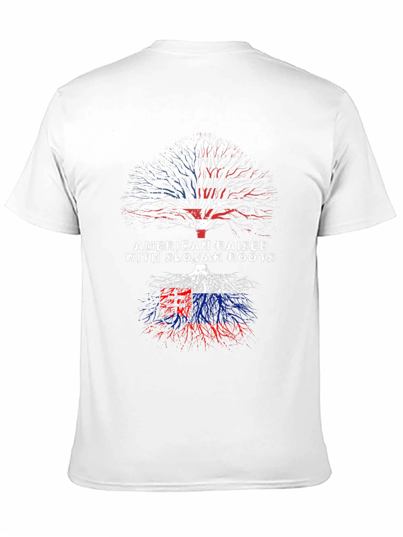 American Raised Slovak Roots T-Shirt