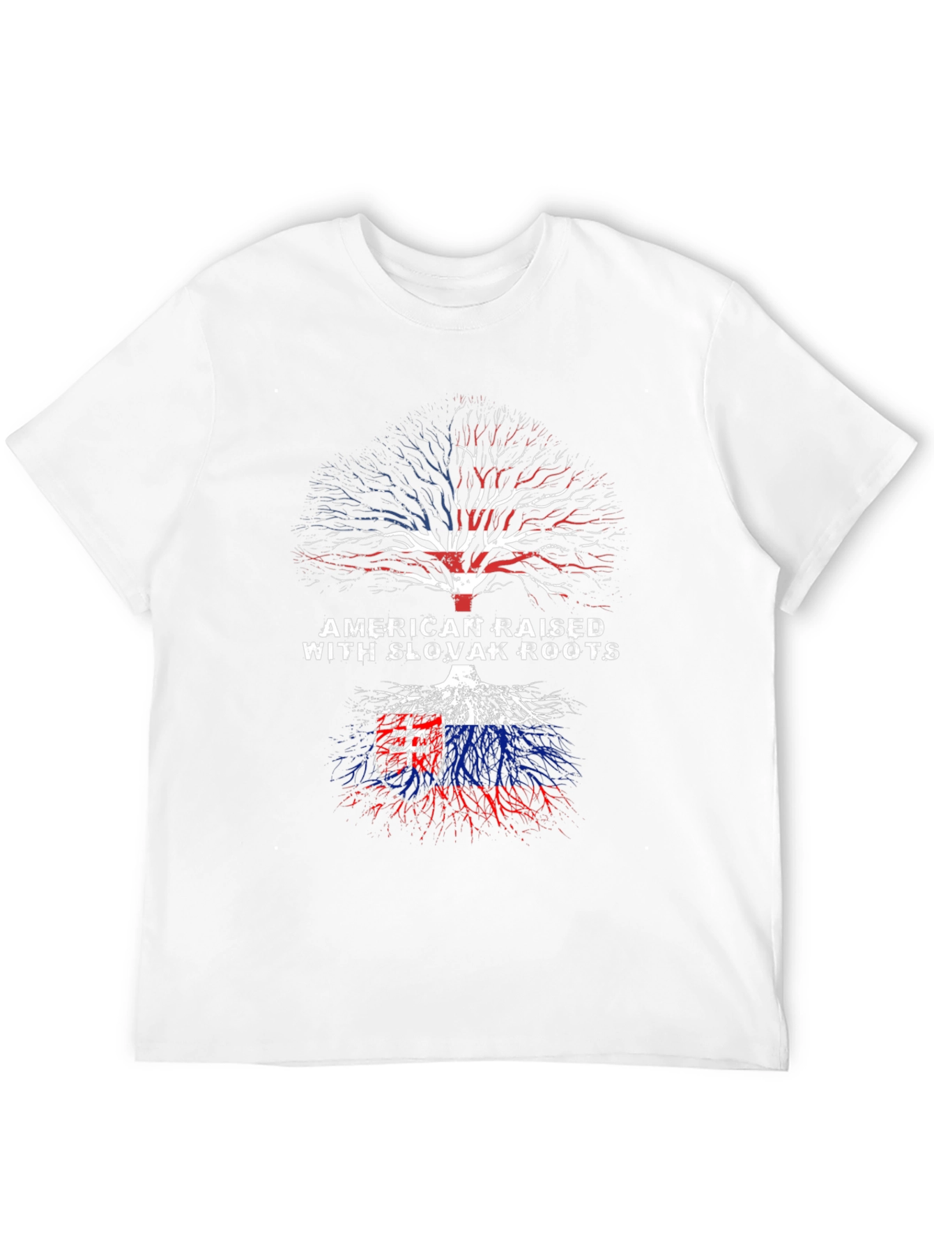 American Raised Slovak Roots T-Shirt