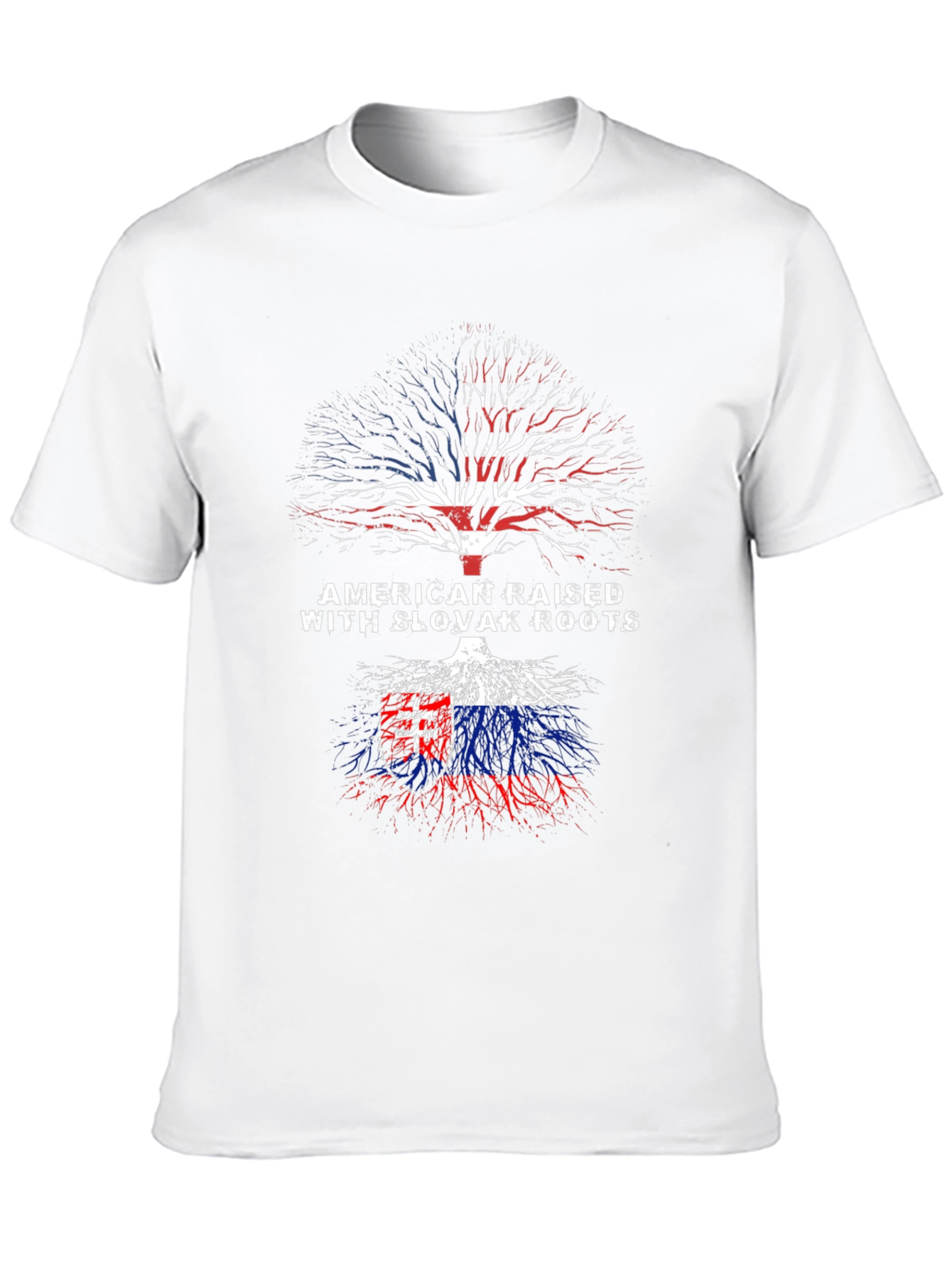 American Raised Slovak Roots T-Shirt
