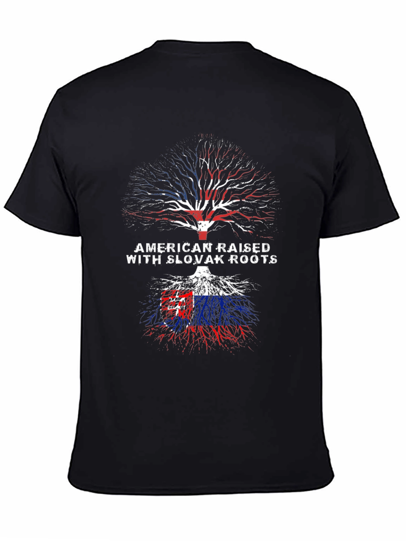 American Raised Slovak Roots T-Shirt