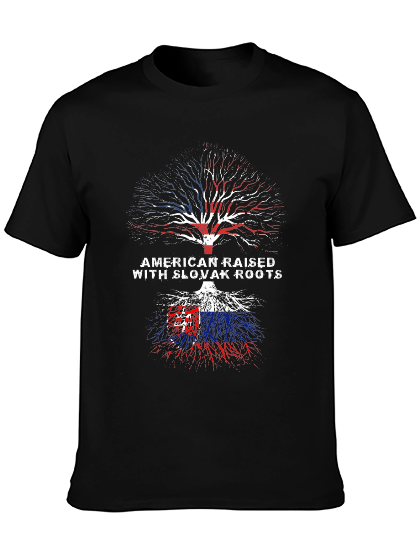 American Raised Slovak Roots T-Shirt