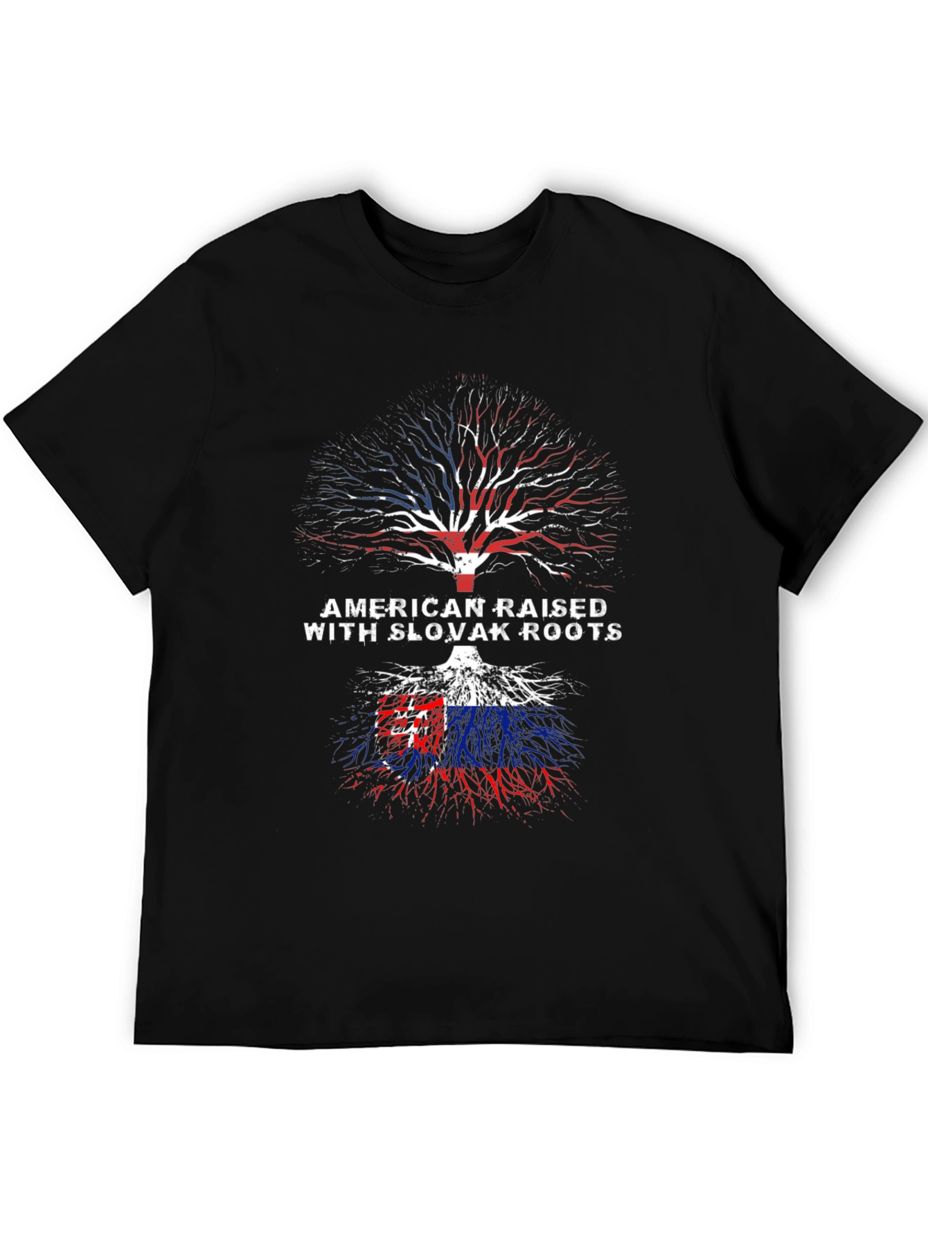 American Raised Slovak Roots T-Shirt