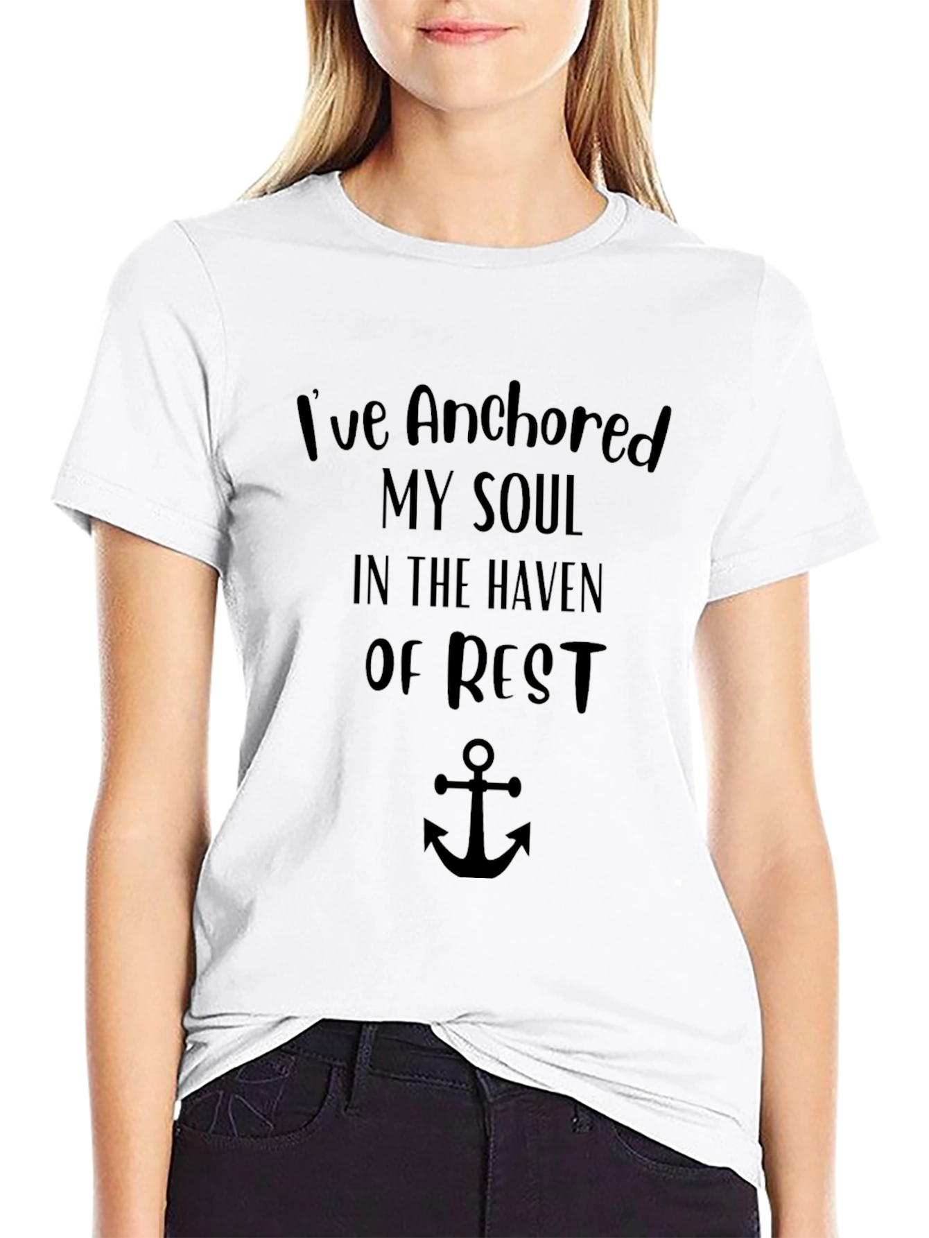 Anchored Soul Haven Rest T-Shirt