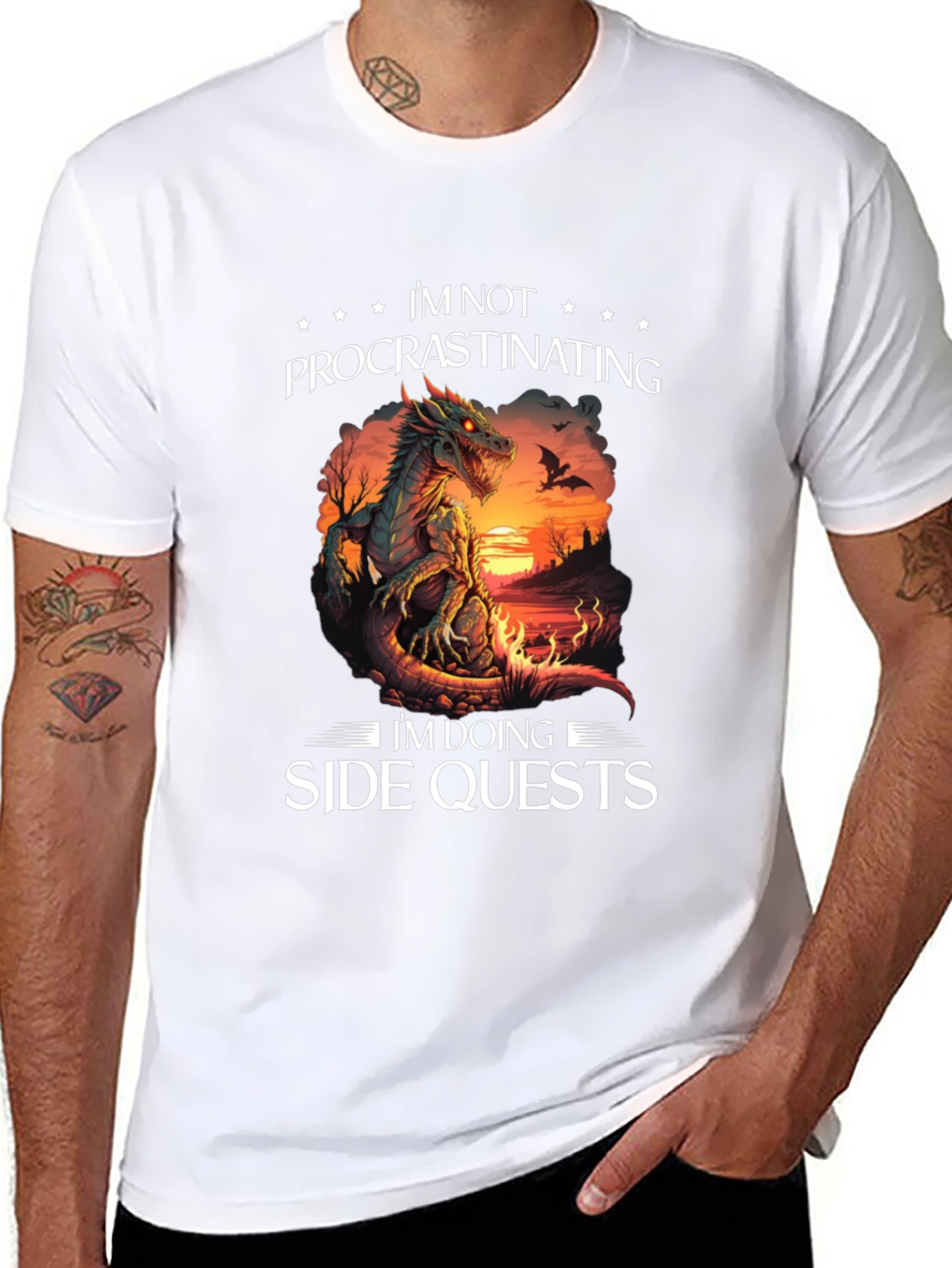 Im Not Procrastinating Side Quests T-Shirt