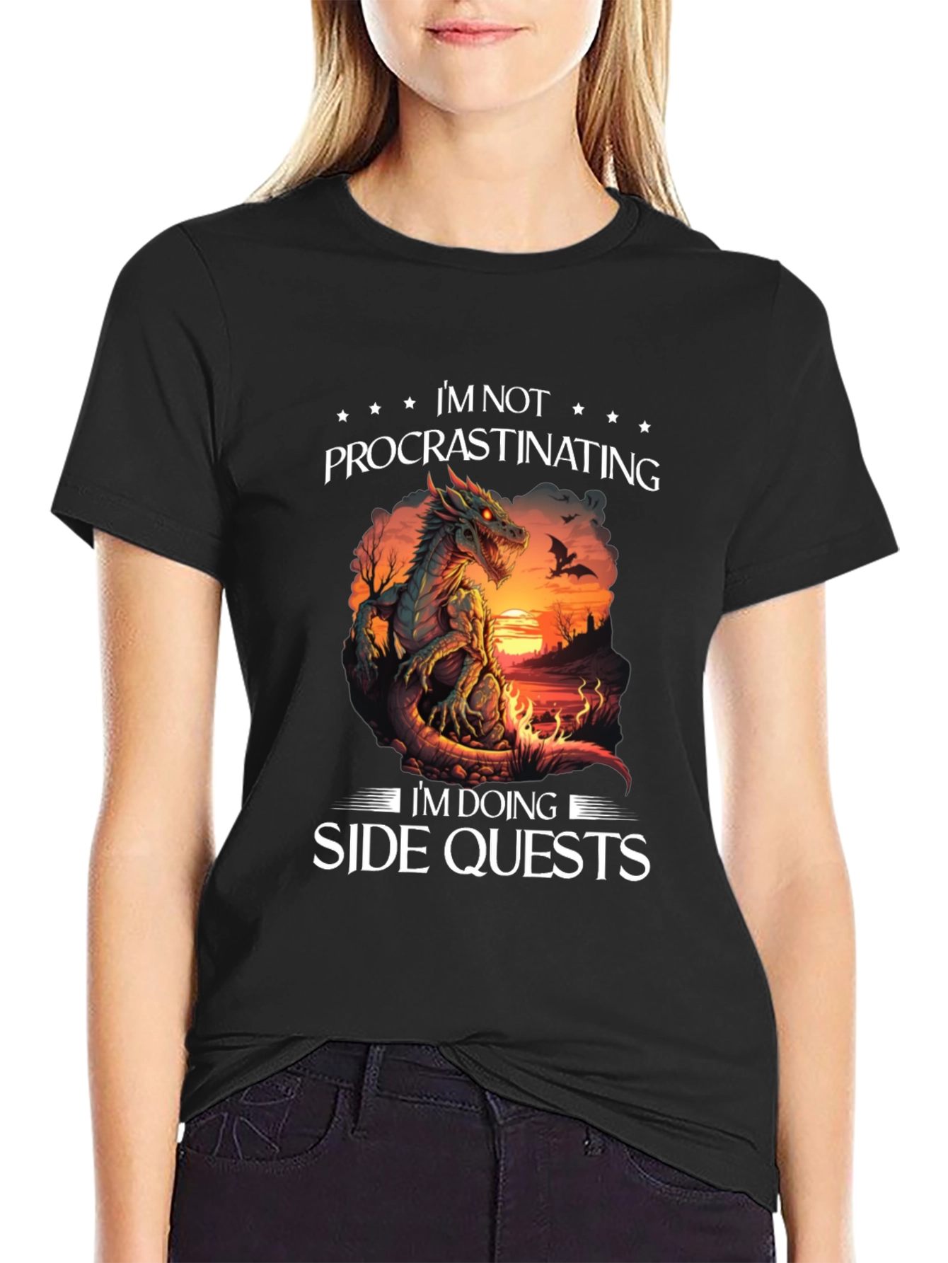 Im Not Procrastinating Side Quests T-Shirt