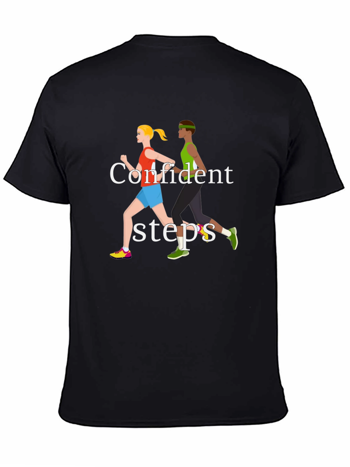 Confident Steps Graphic T-Shirt