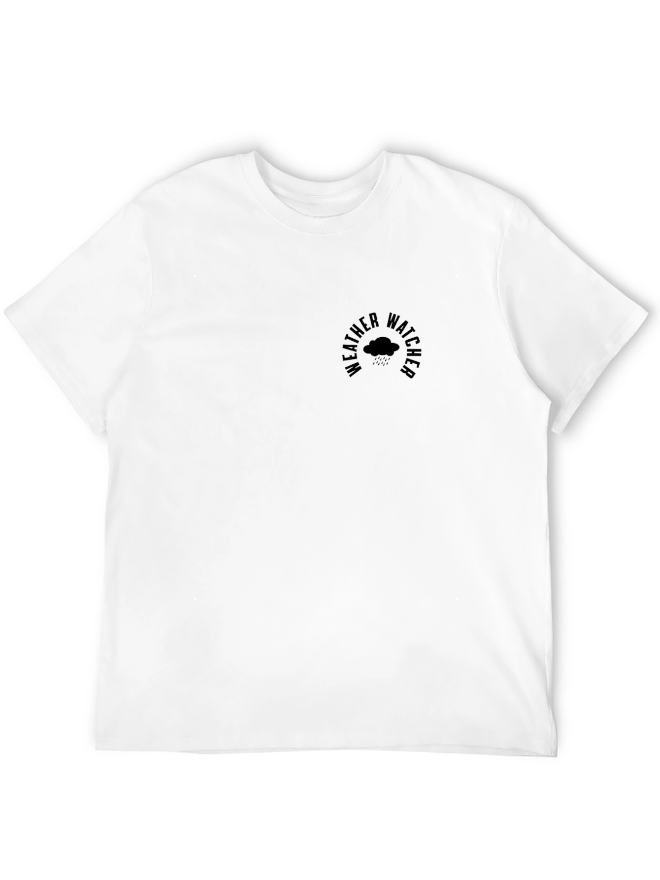 Weather Watcher Black T-Shirt