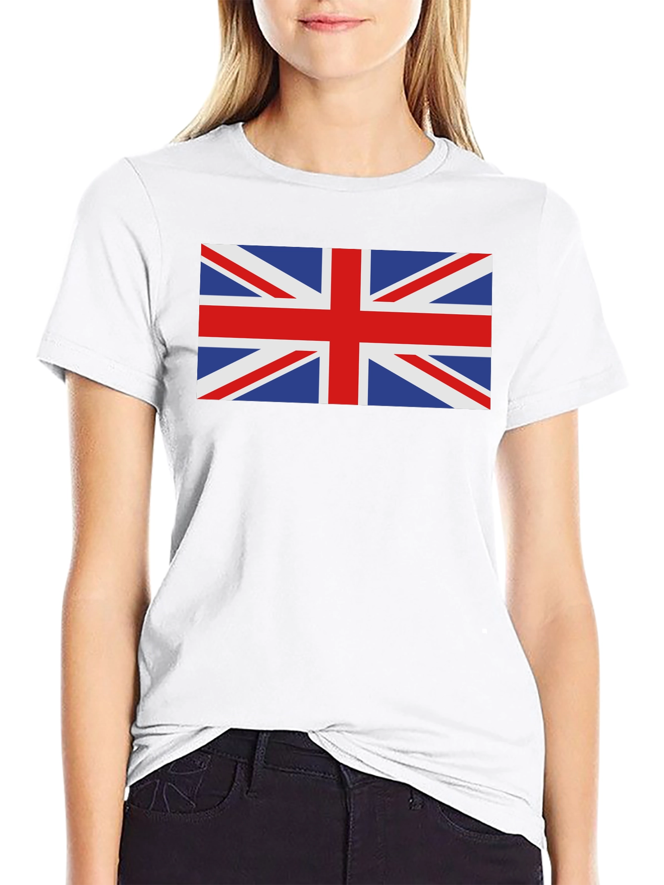 Union Jack Flag Graphic T-Shirt