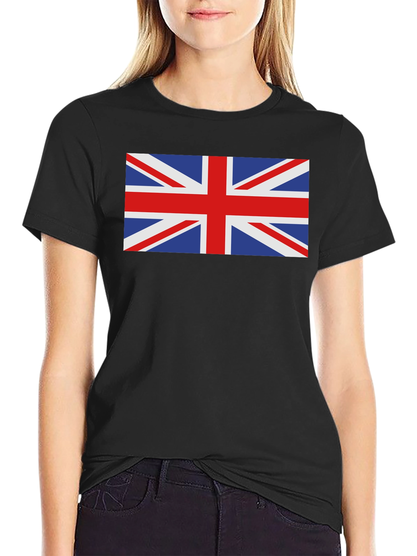 Union Jack Flag Graphic T-Shirt