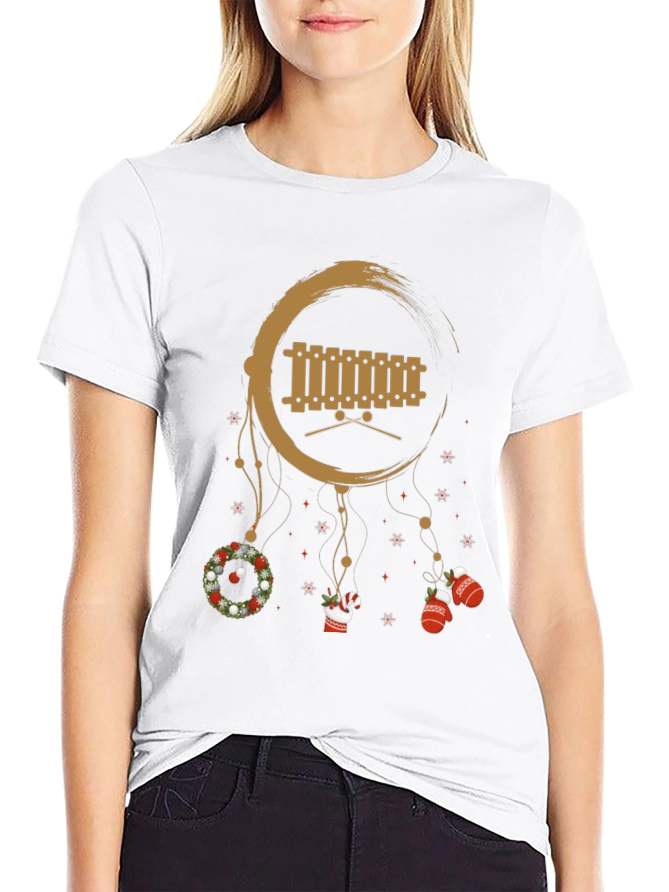 Festive Xylophone Christmas T-Shirt