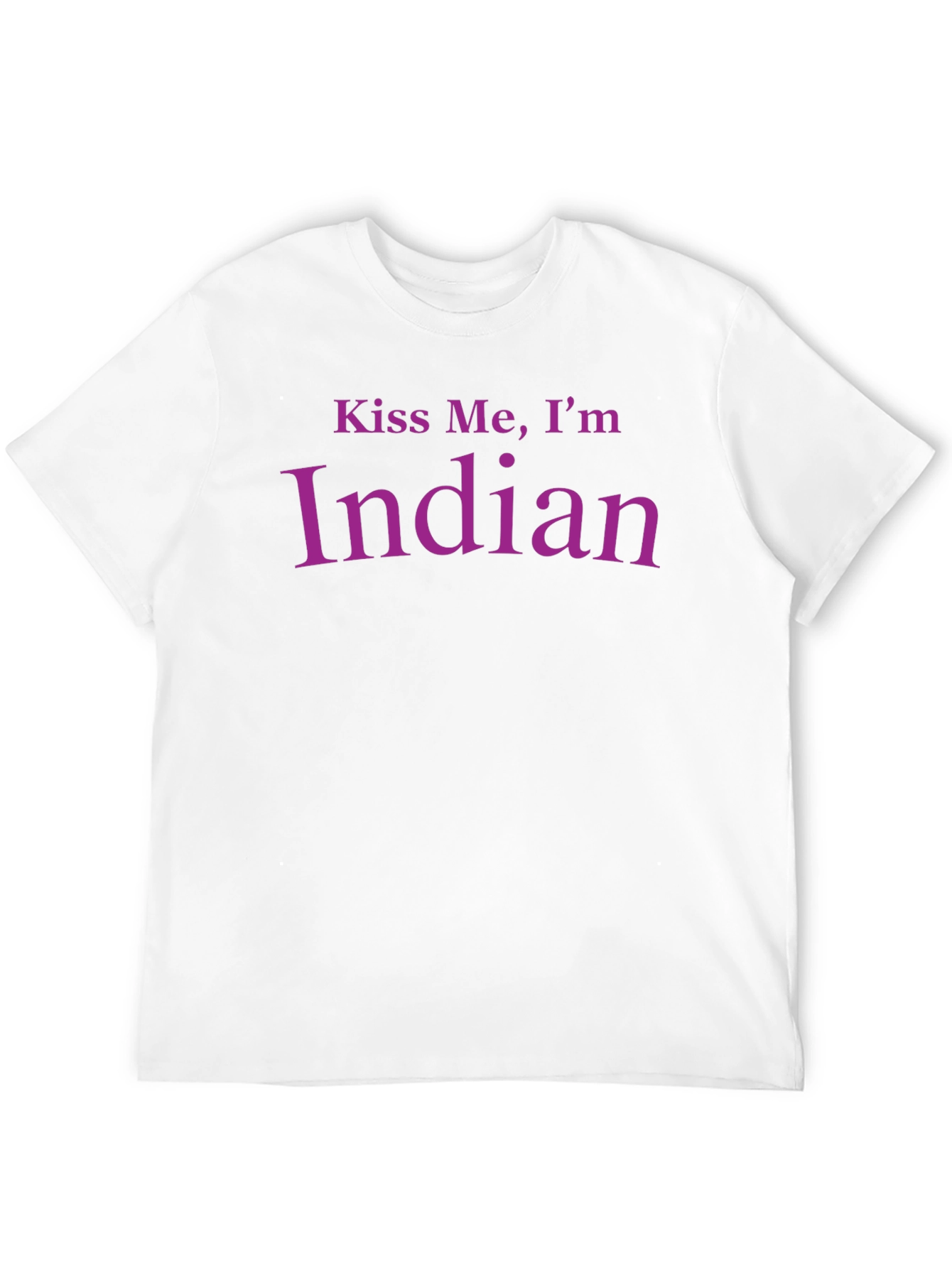 Kiss Me Im Indian - Graphic T-Shirt