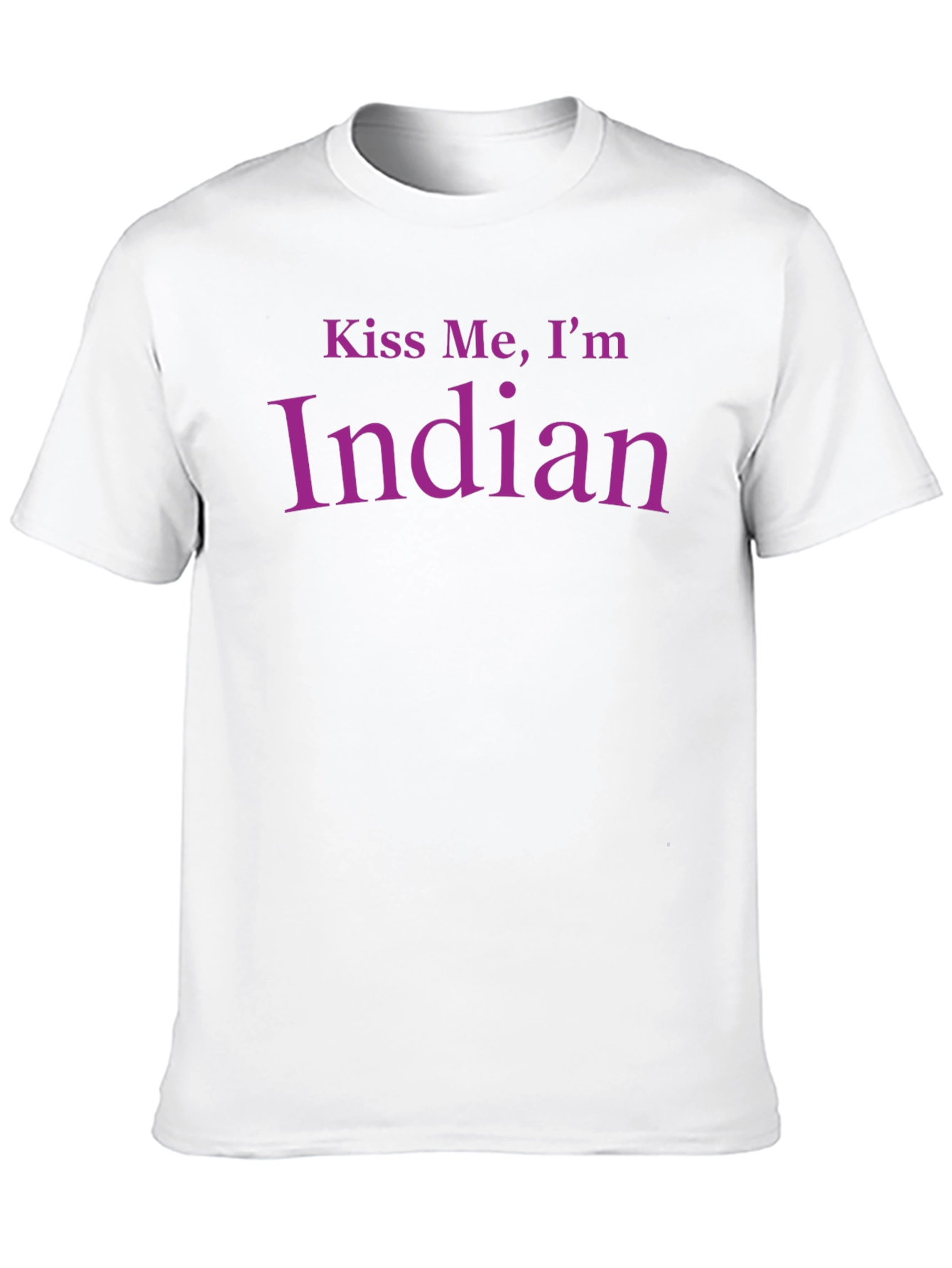Kiss Me Im Indian - Graphic T-Shirt