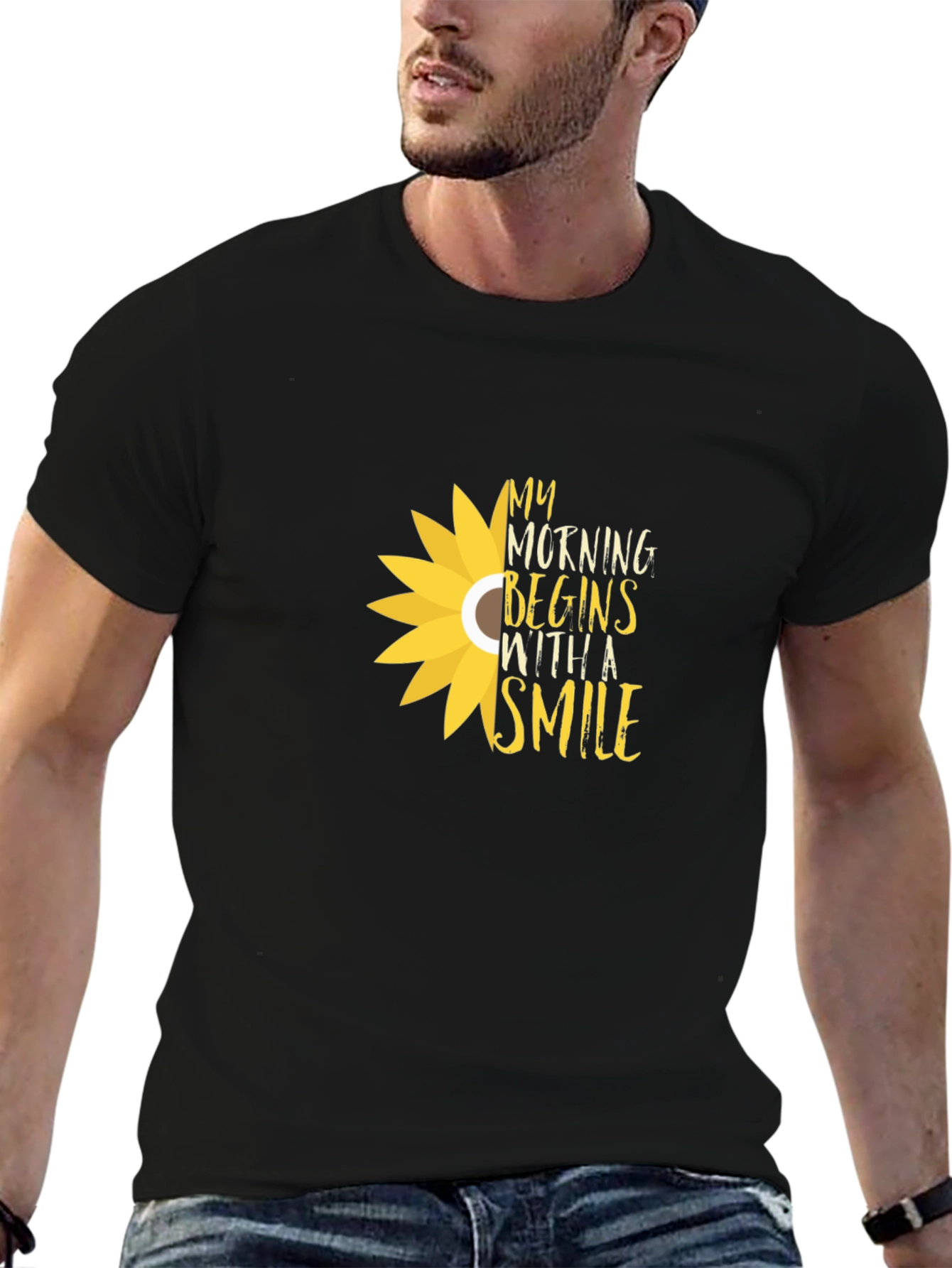 My Morning Begins With A Smile T-Shirt