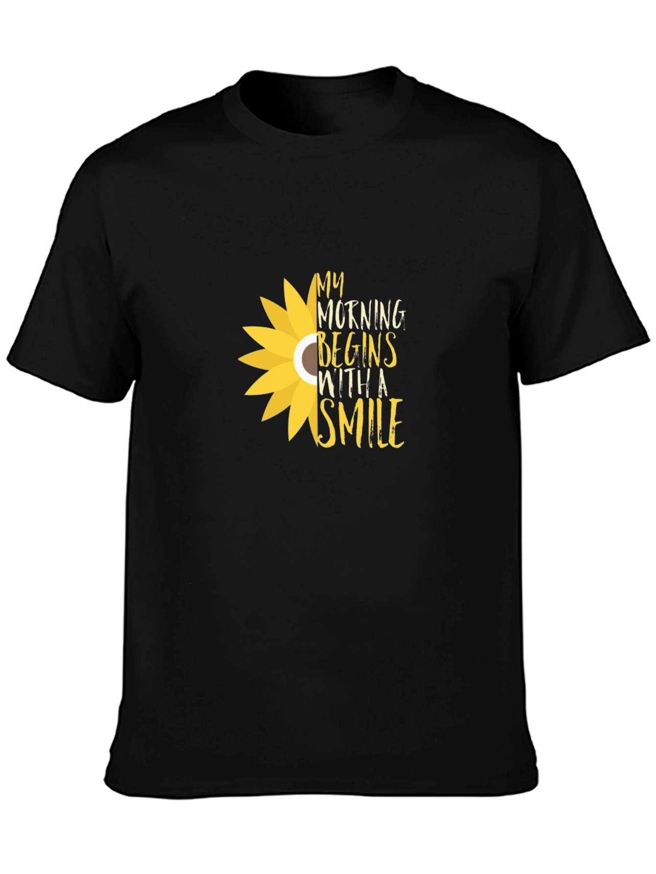 My Morning Begins With A Smile T-Shirt