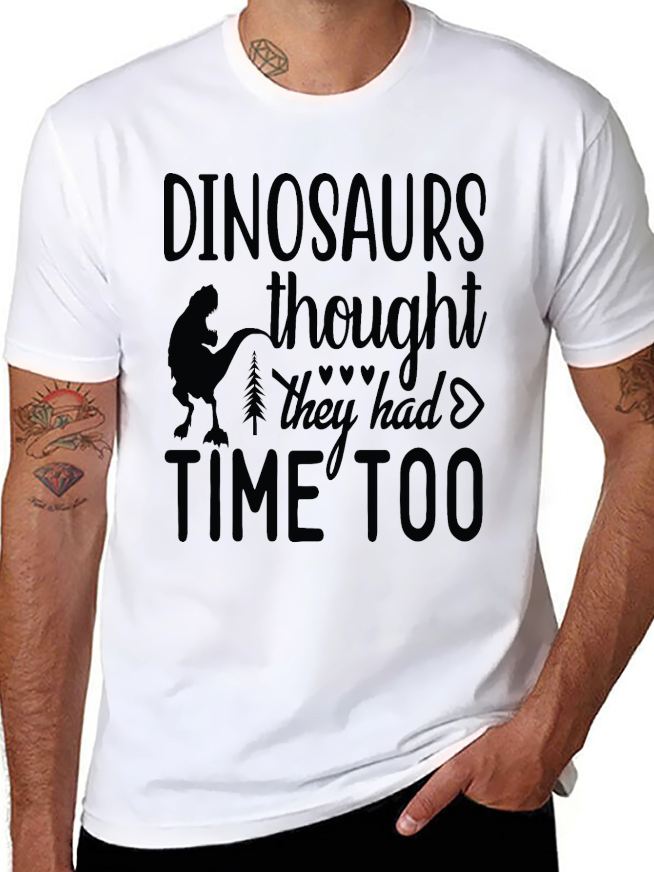 Dinosaurs Thought They Had Time Too T-Shirt