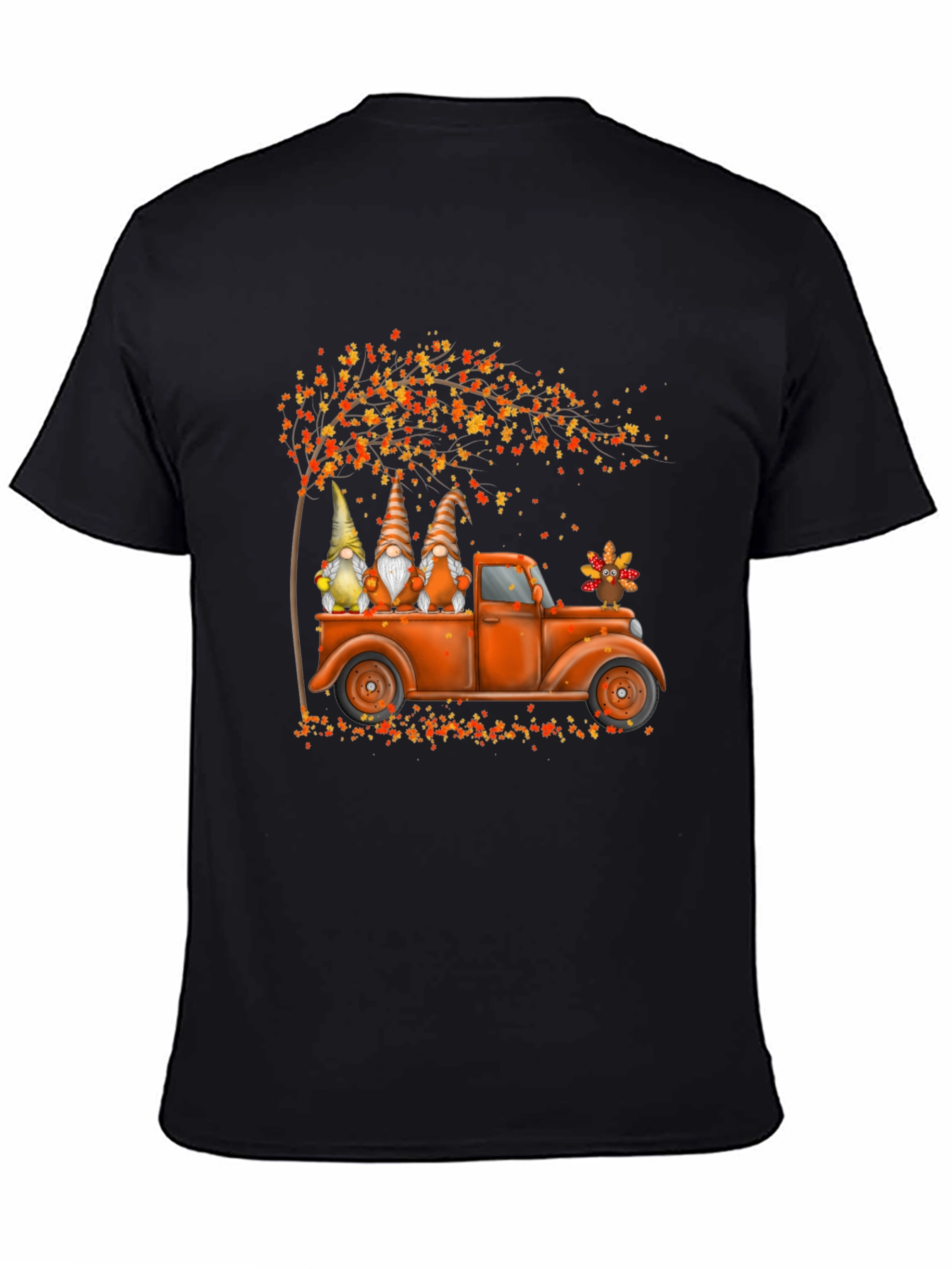 Fall Gnomes Truck T-Shirt