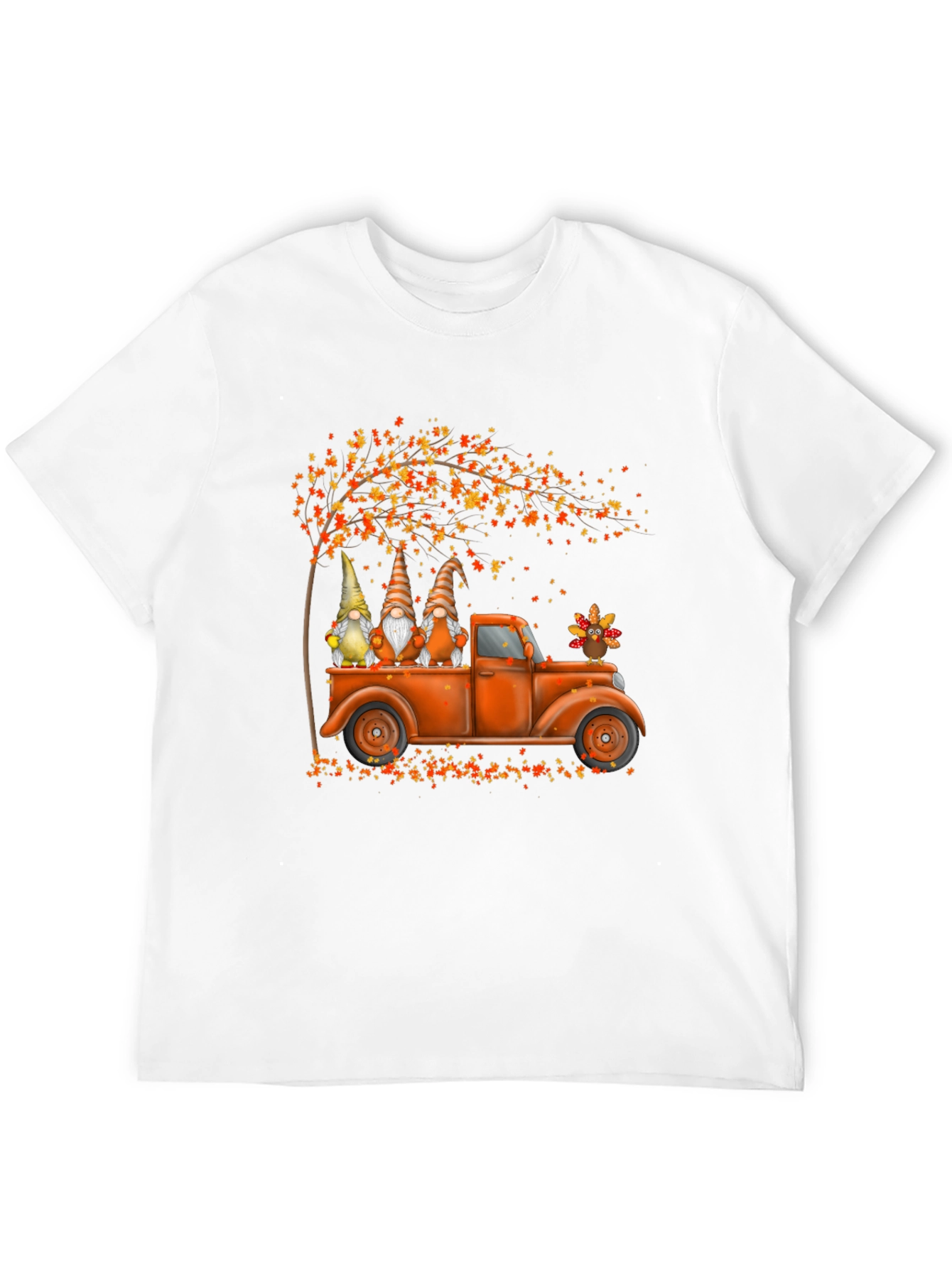 Fall Gnomes Truck T-Shirt