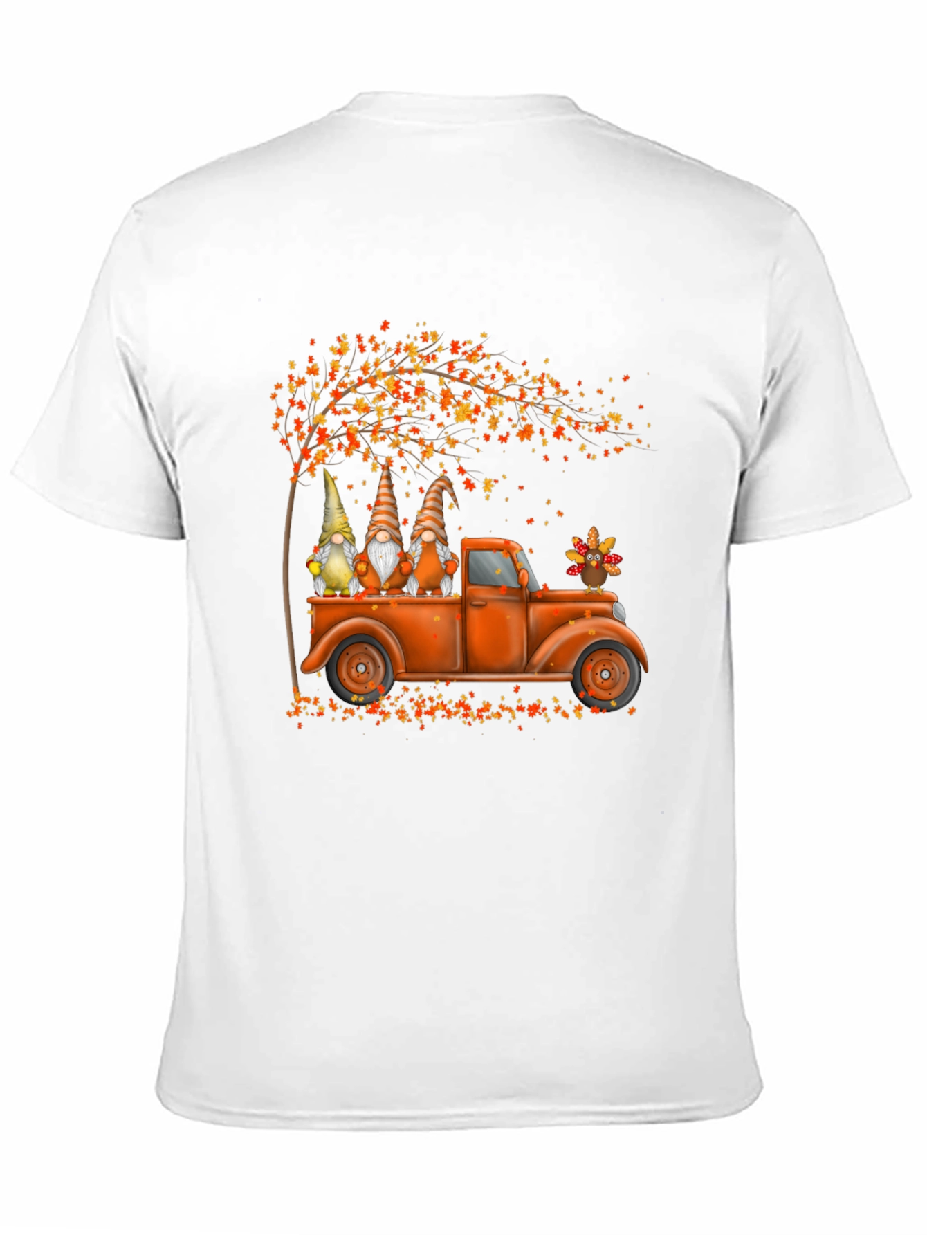 Fall Gnomes Truck T-Shirt