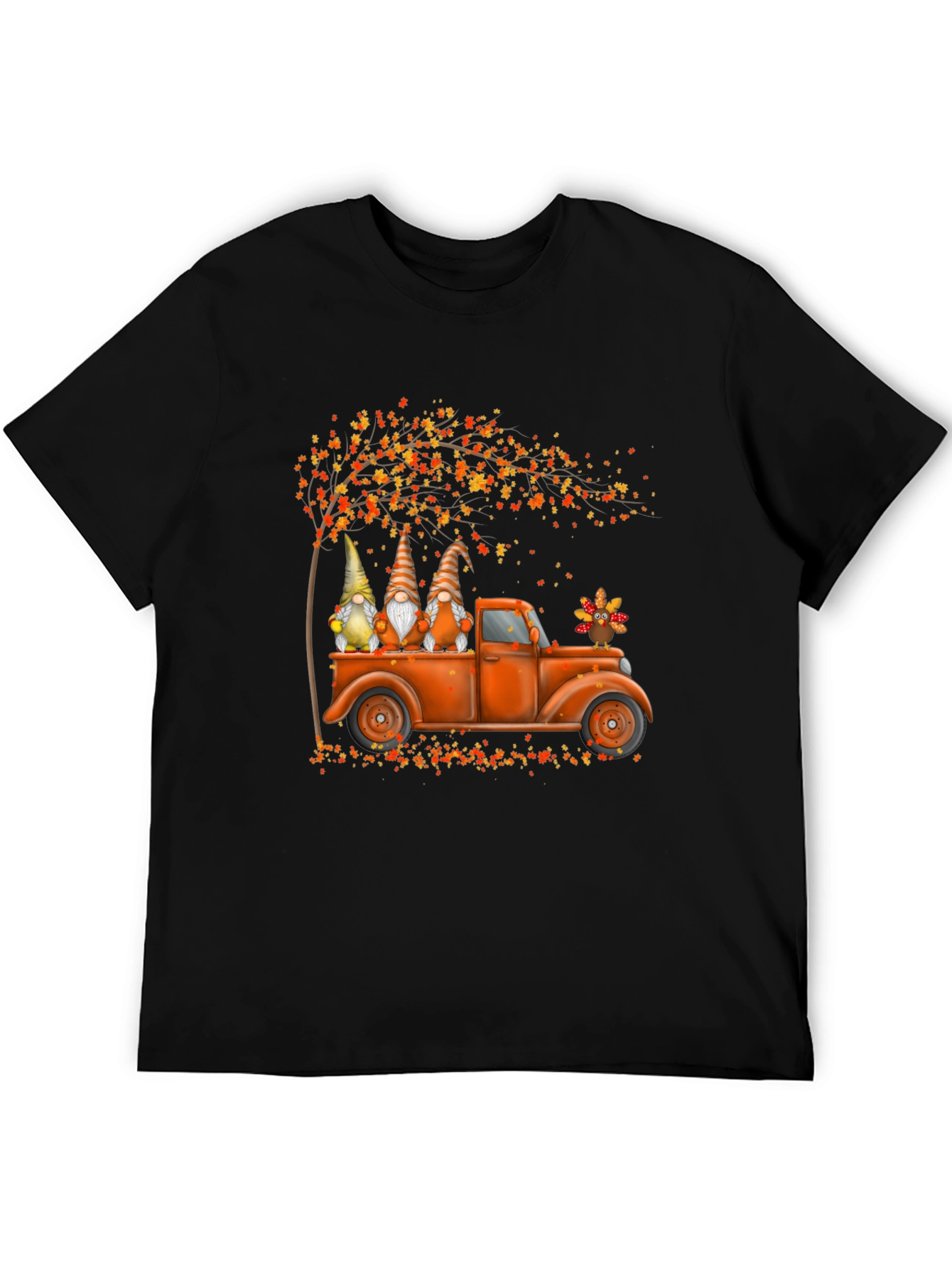 Fall Gnomes Truck T-Shirt