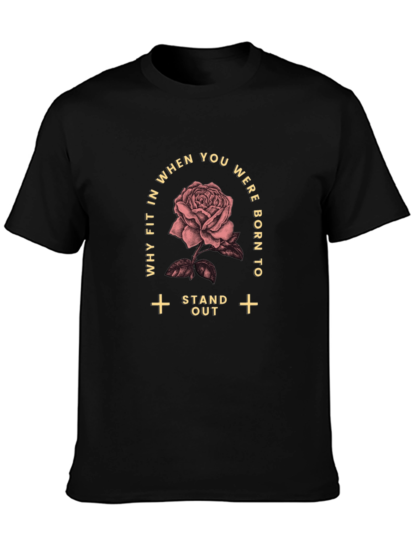 Stand Out Rose Graphic Tee