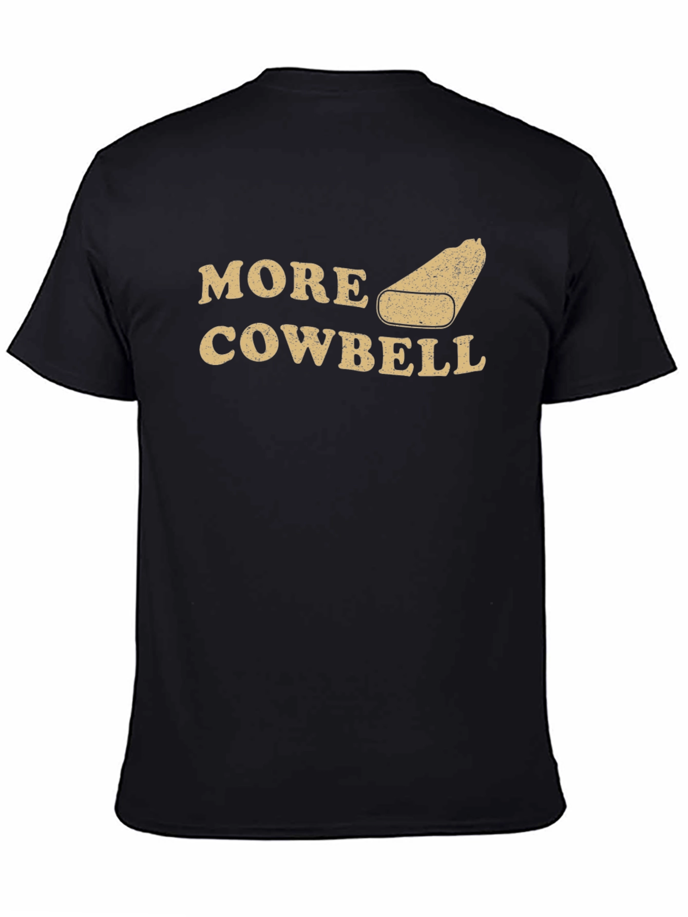 More Cowbell Black T-Shirt
