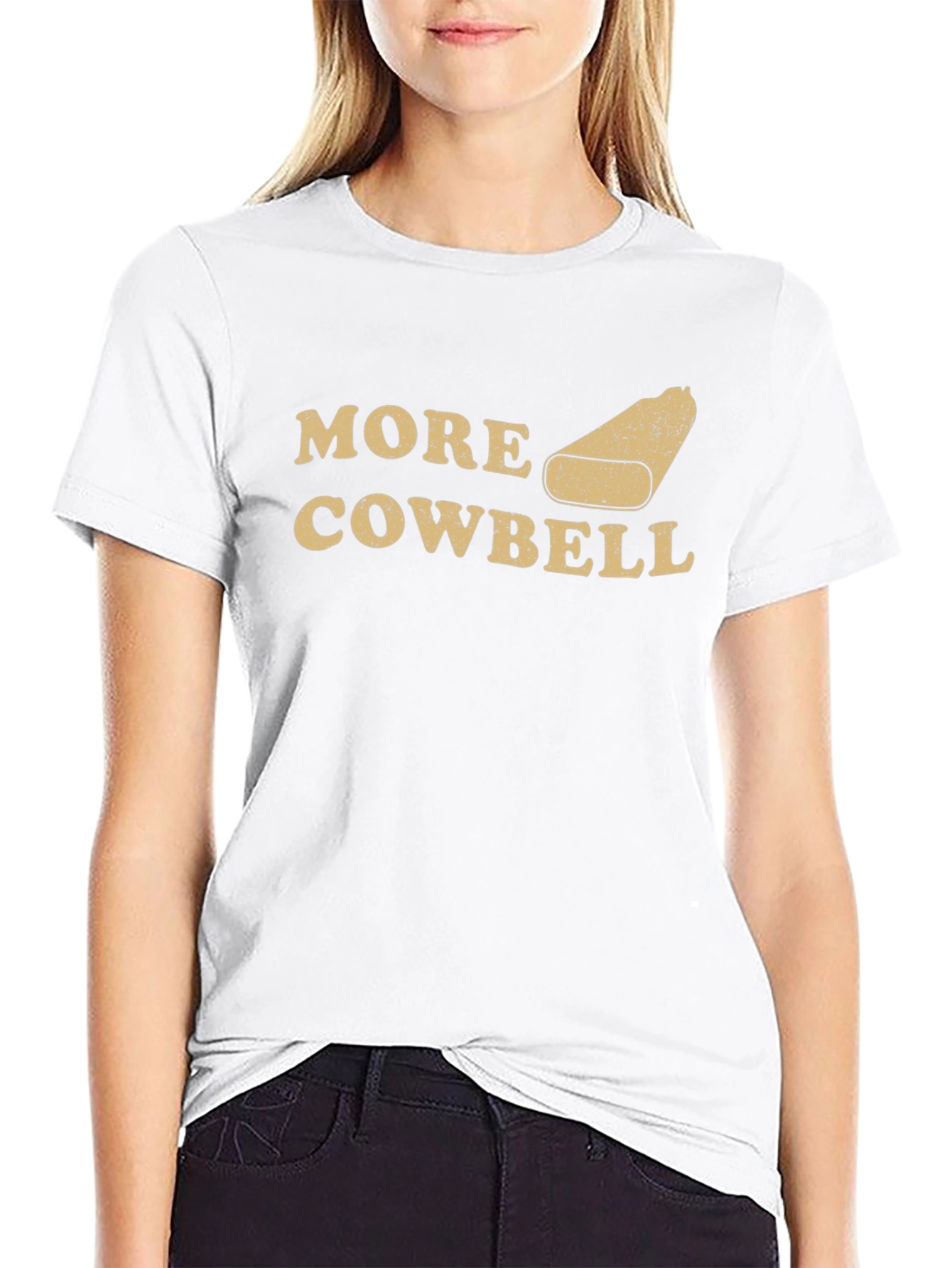 More Cowbell Black T-Shirt