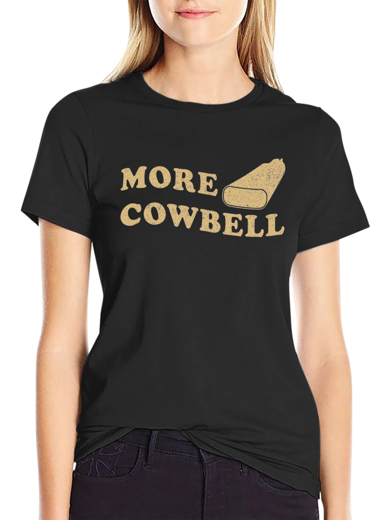 More Cowbell Black T-Shirt