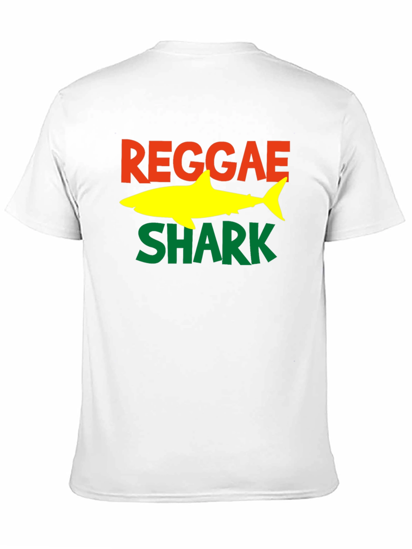Reggae Shark T-Shirt - Rastafarian Style