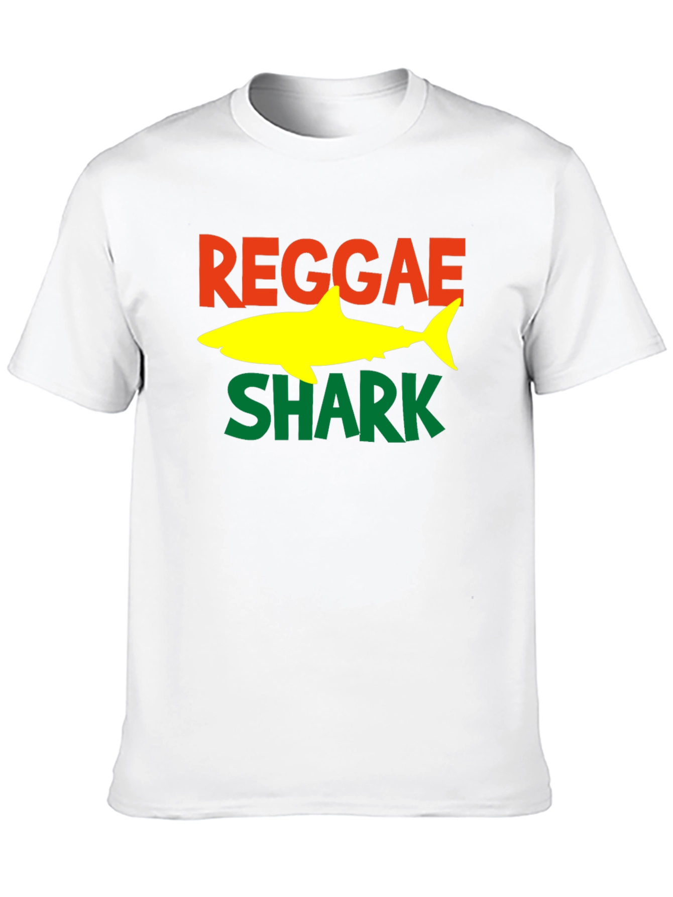 Reggae Shark T-Shirt - Rastafarian Style