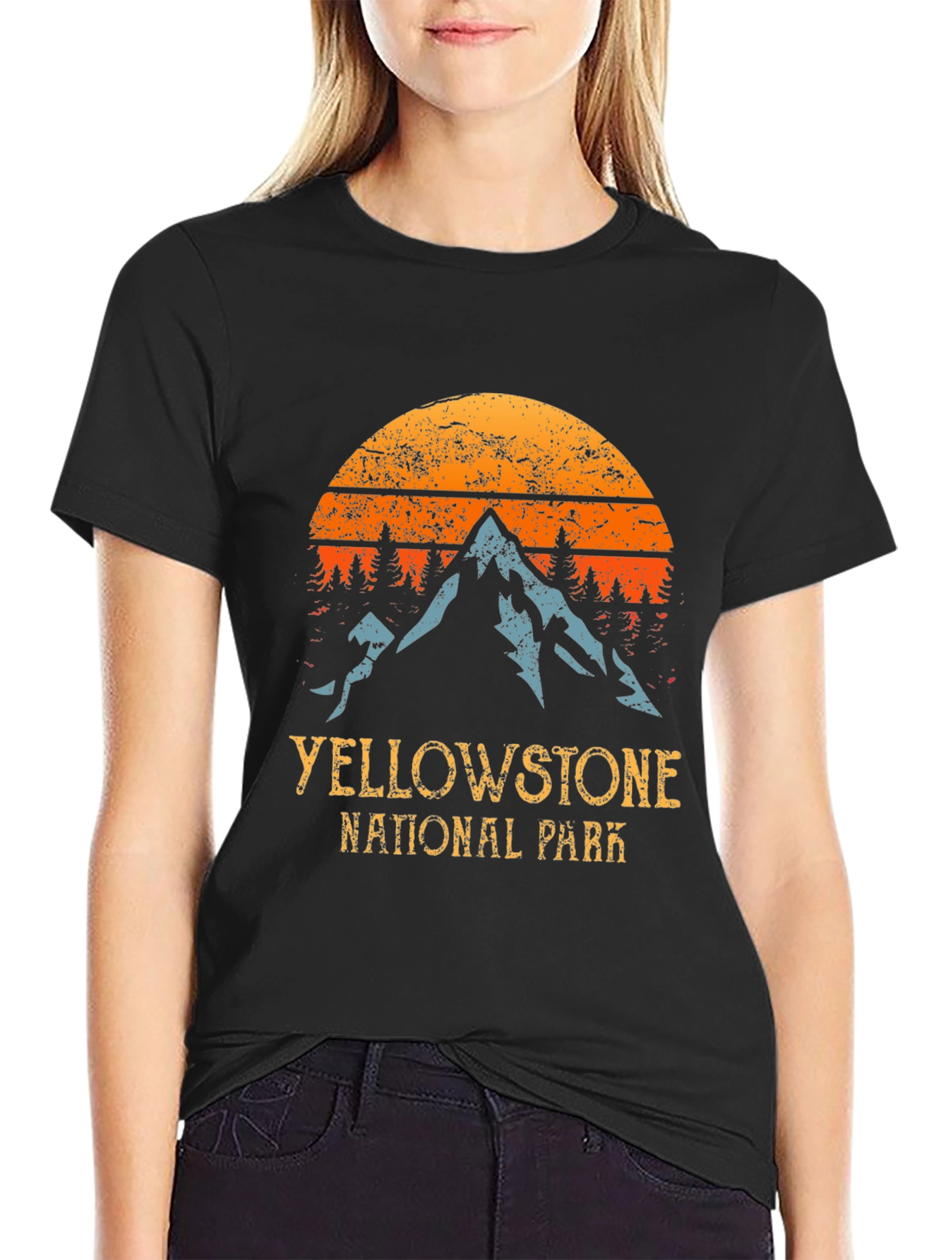 Yellowstone National Park Graphic T-Shirt