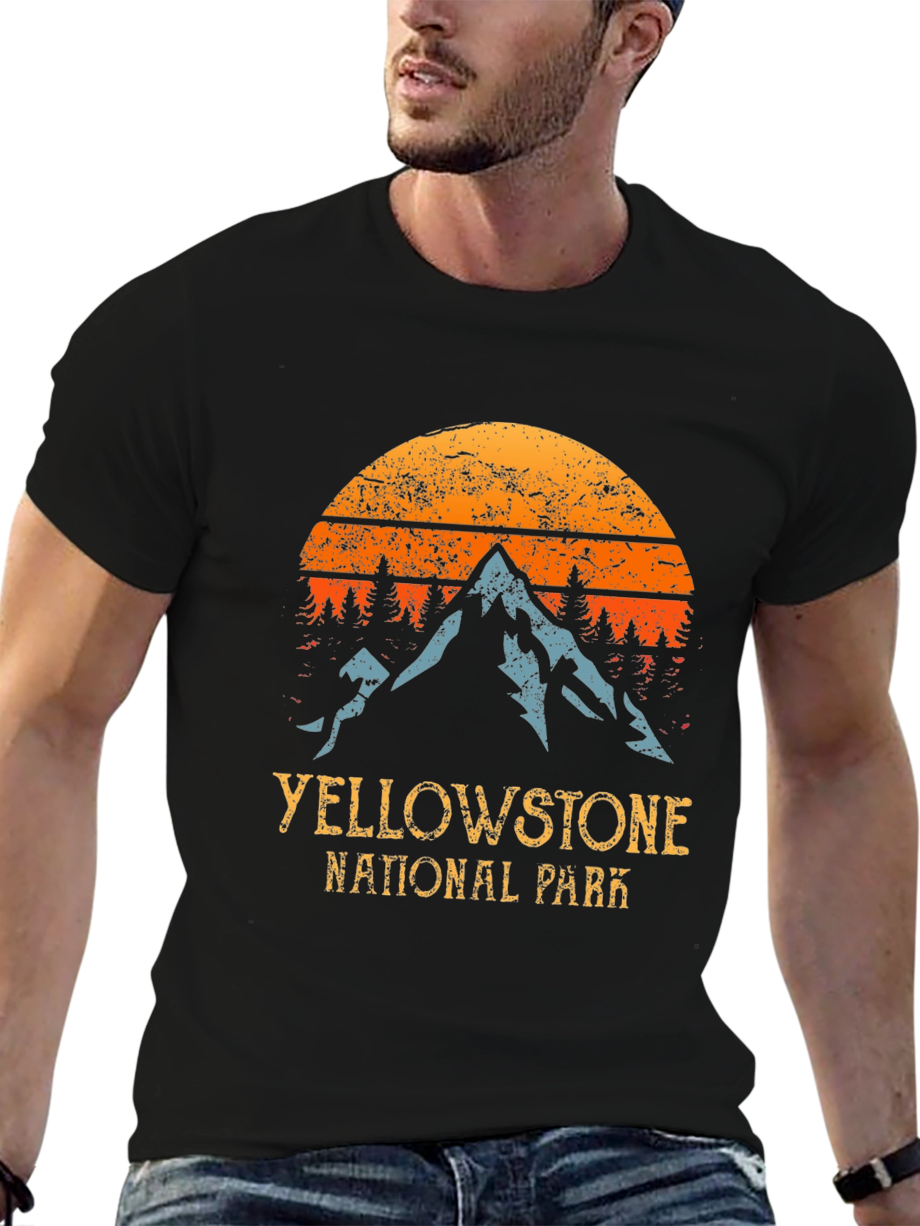 Yellowstone National Park Graphic T-Shirt